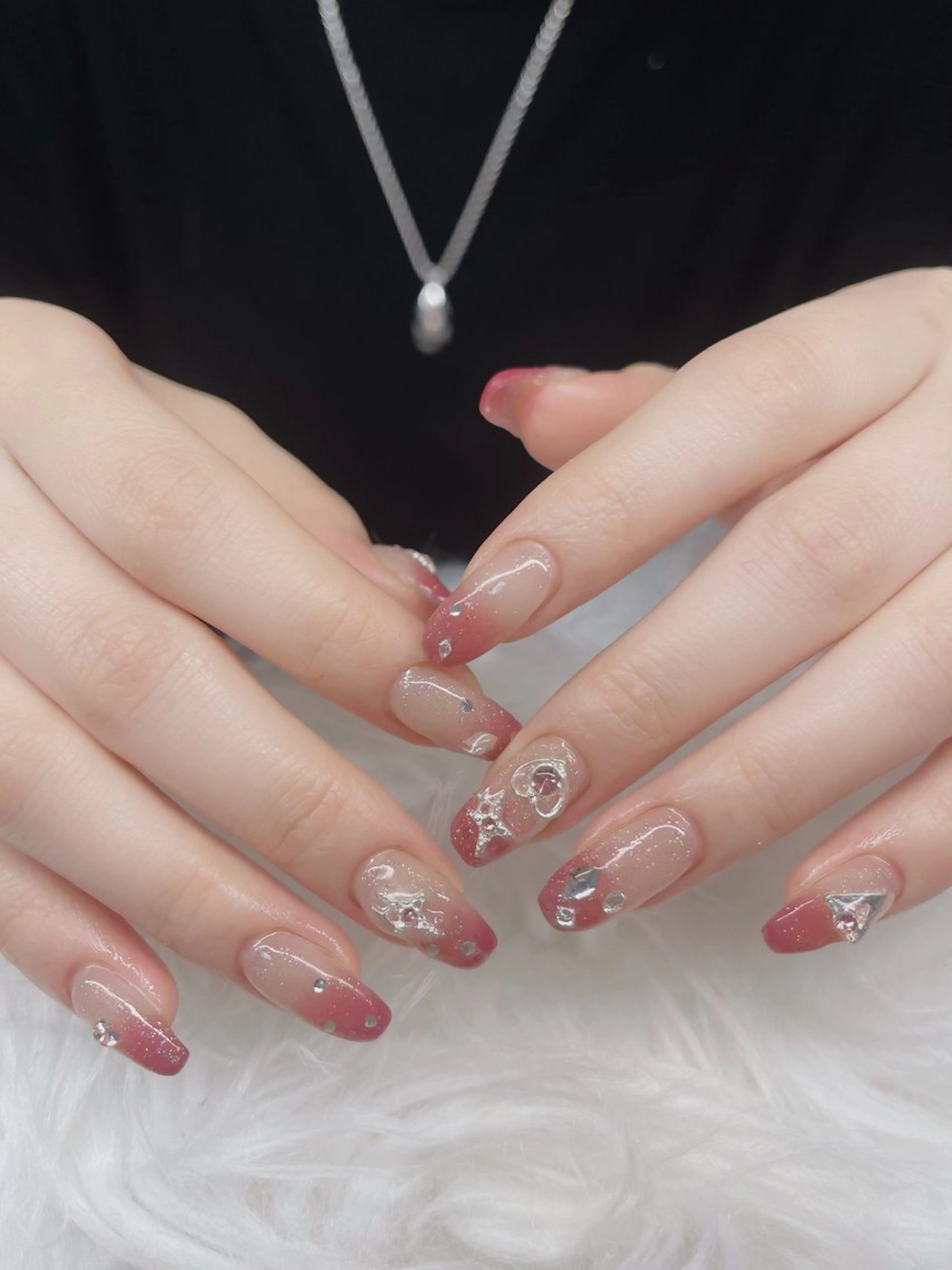 ネイル ハイネイル 自宅サロンのネイルデザイン