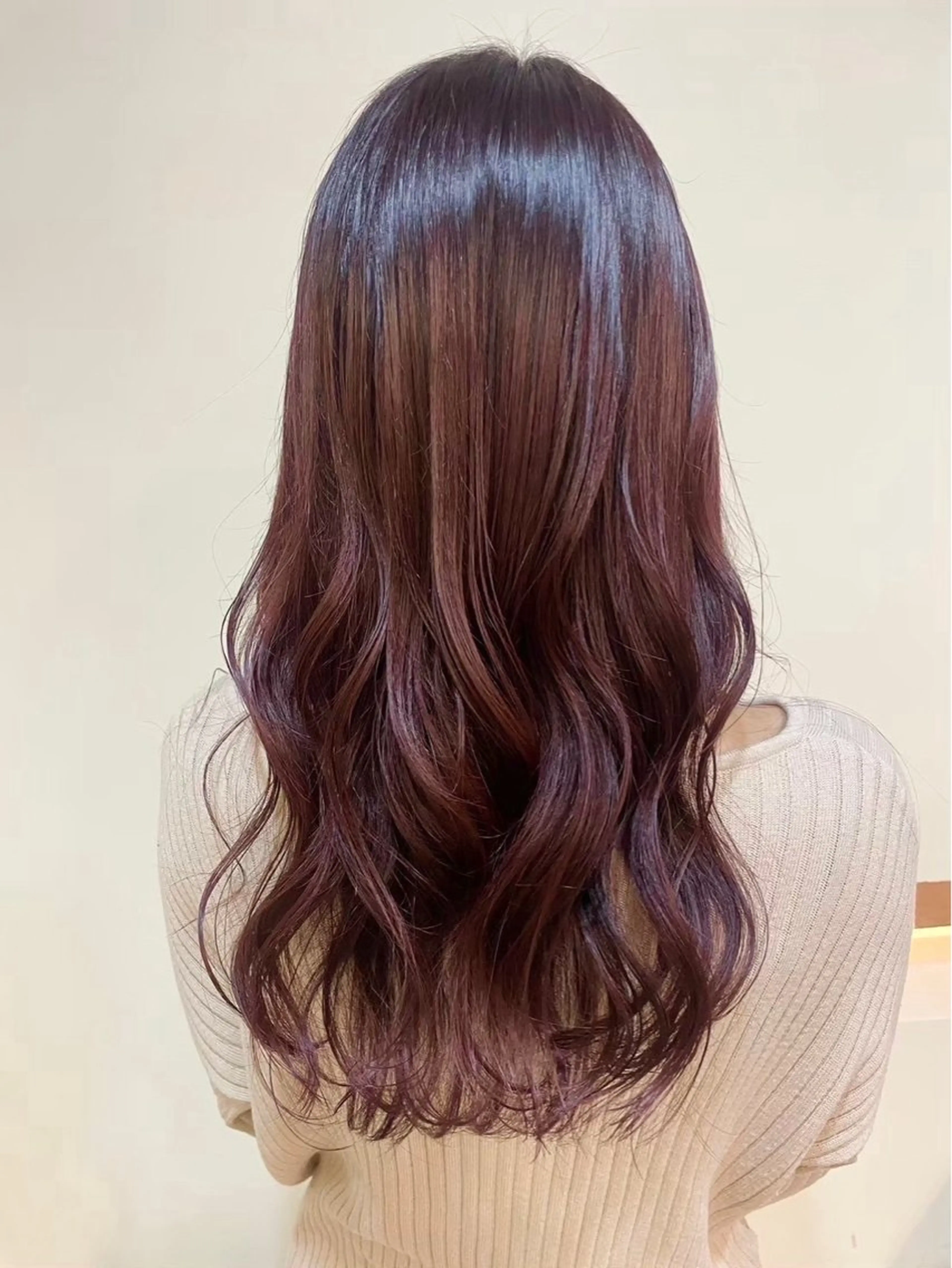 ロング カット ヘアカラー brace 小笹花純のヘアスタイル