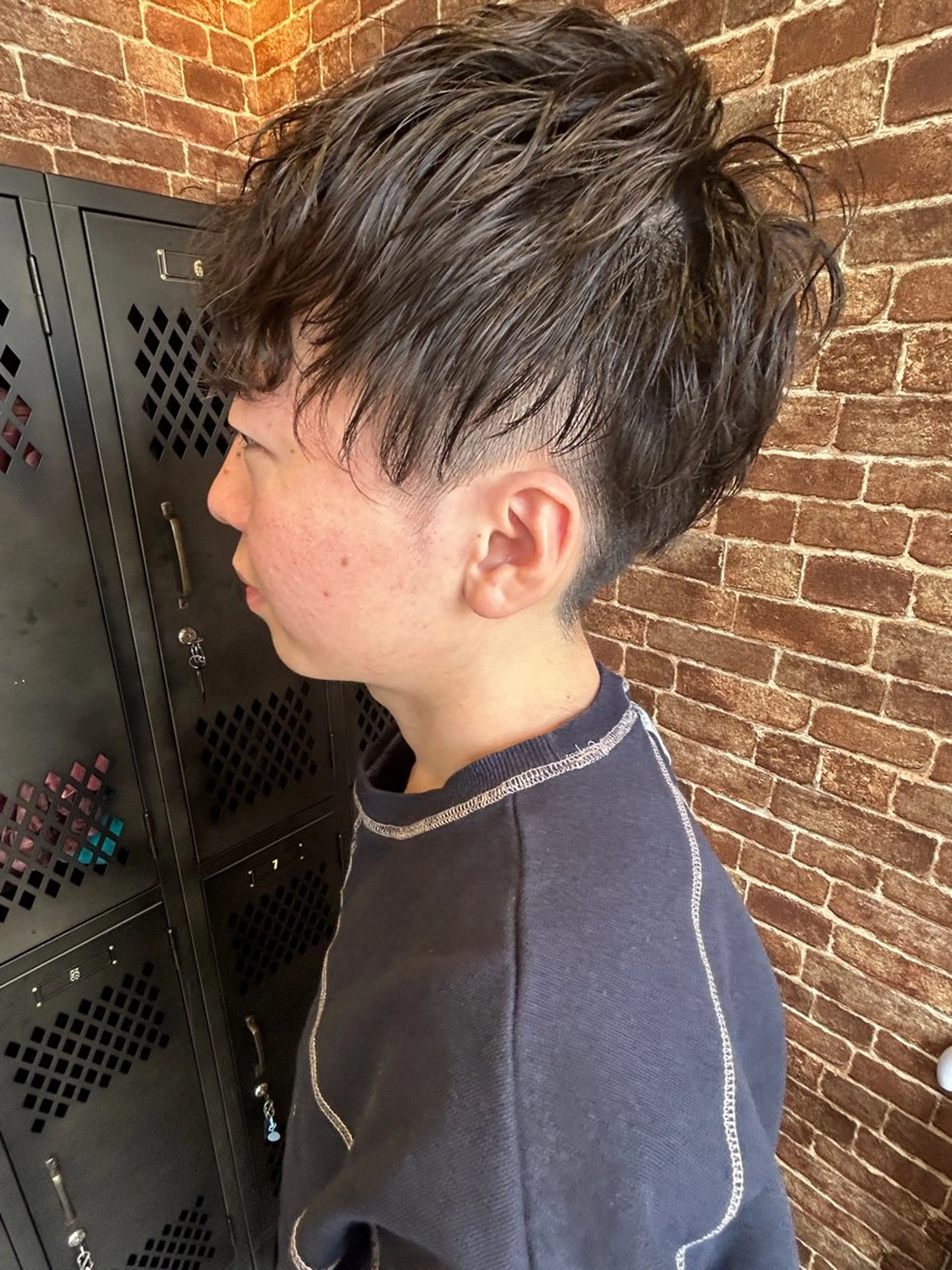 ショート メンズ 久木原 ゆりのヘアスタイル