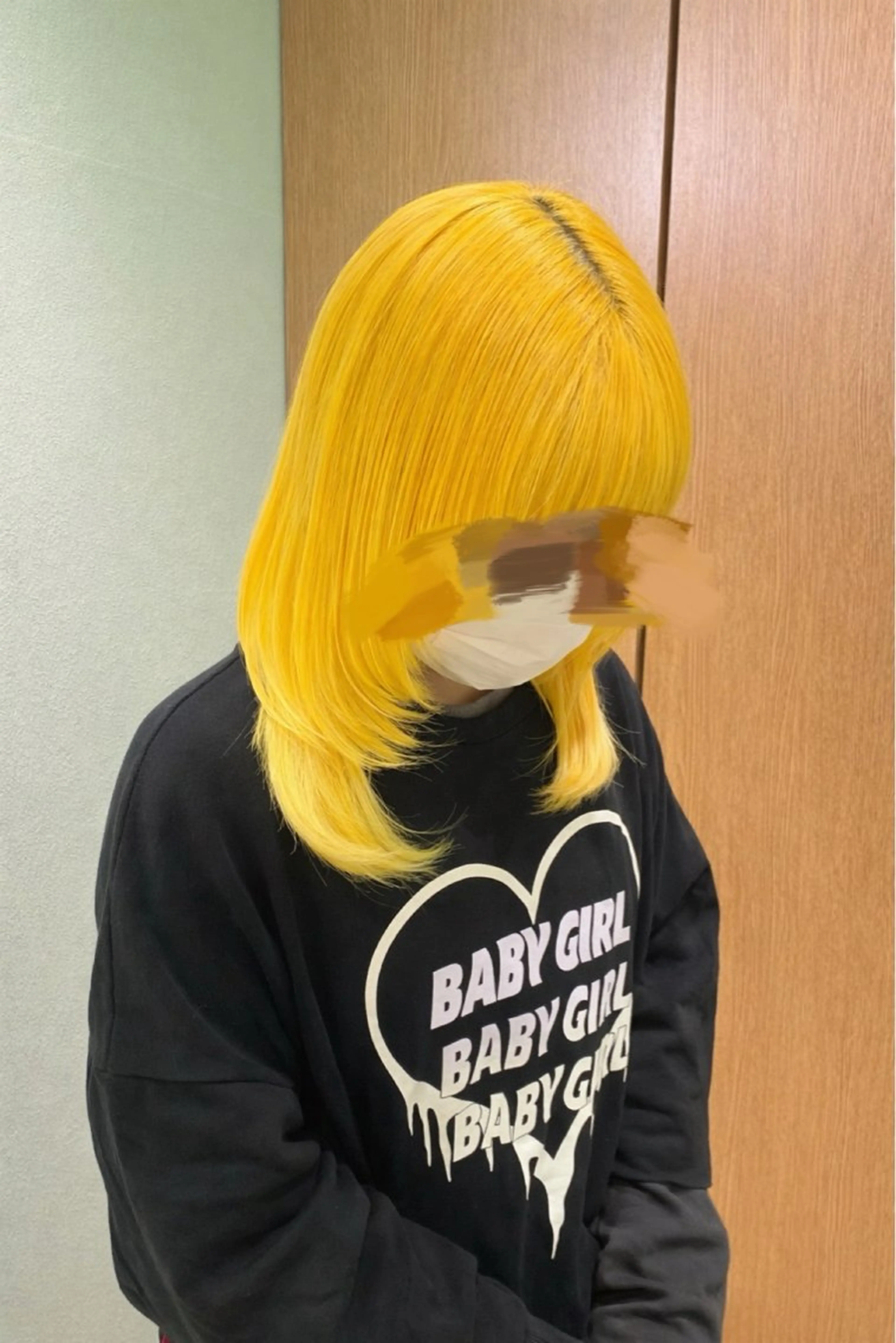 セミロング カラー ヘアカラー 横浜/デザインカラー 個性派ヘアメ/まこのヘアスタイル