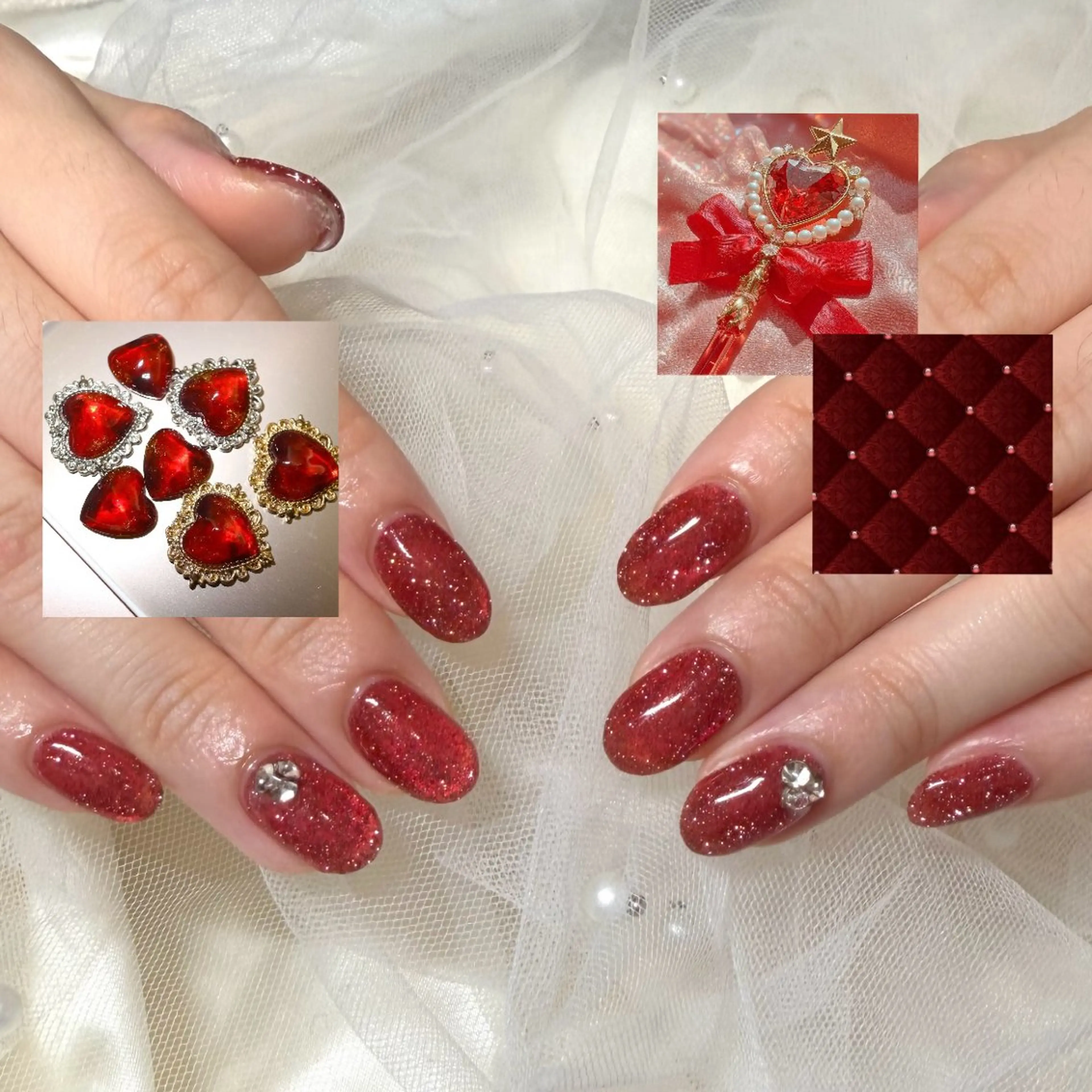 ネイル 長瀬 瑠霞のネイルデザイン