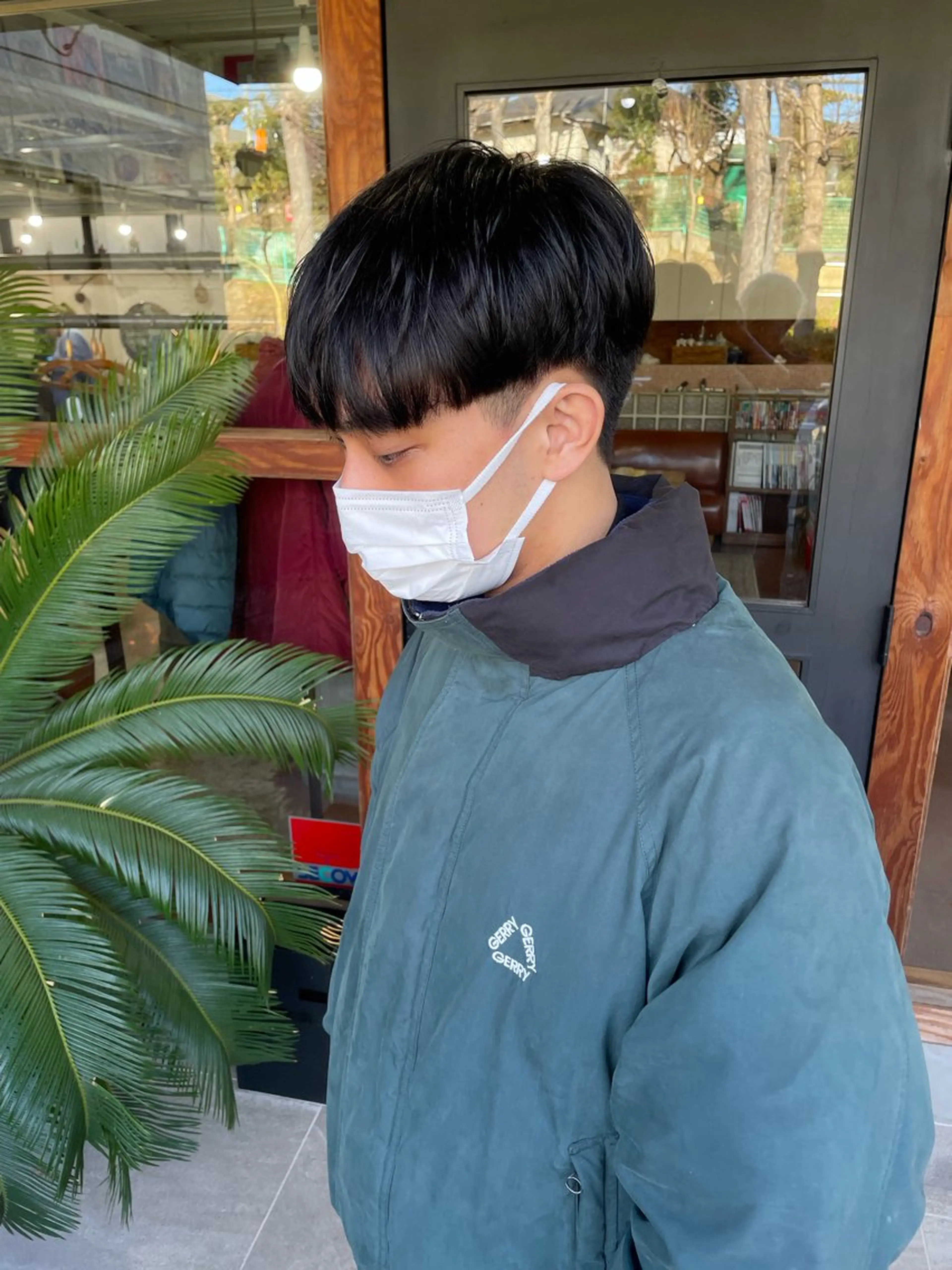 学生カットの写真