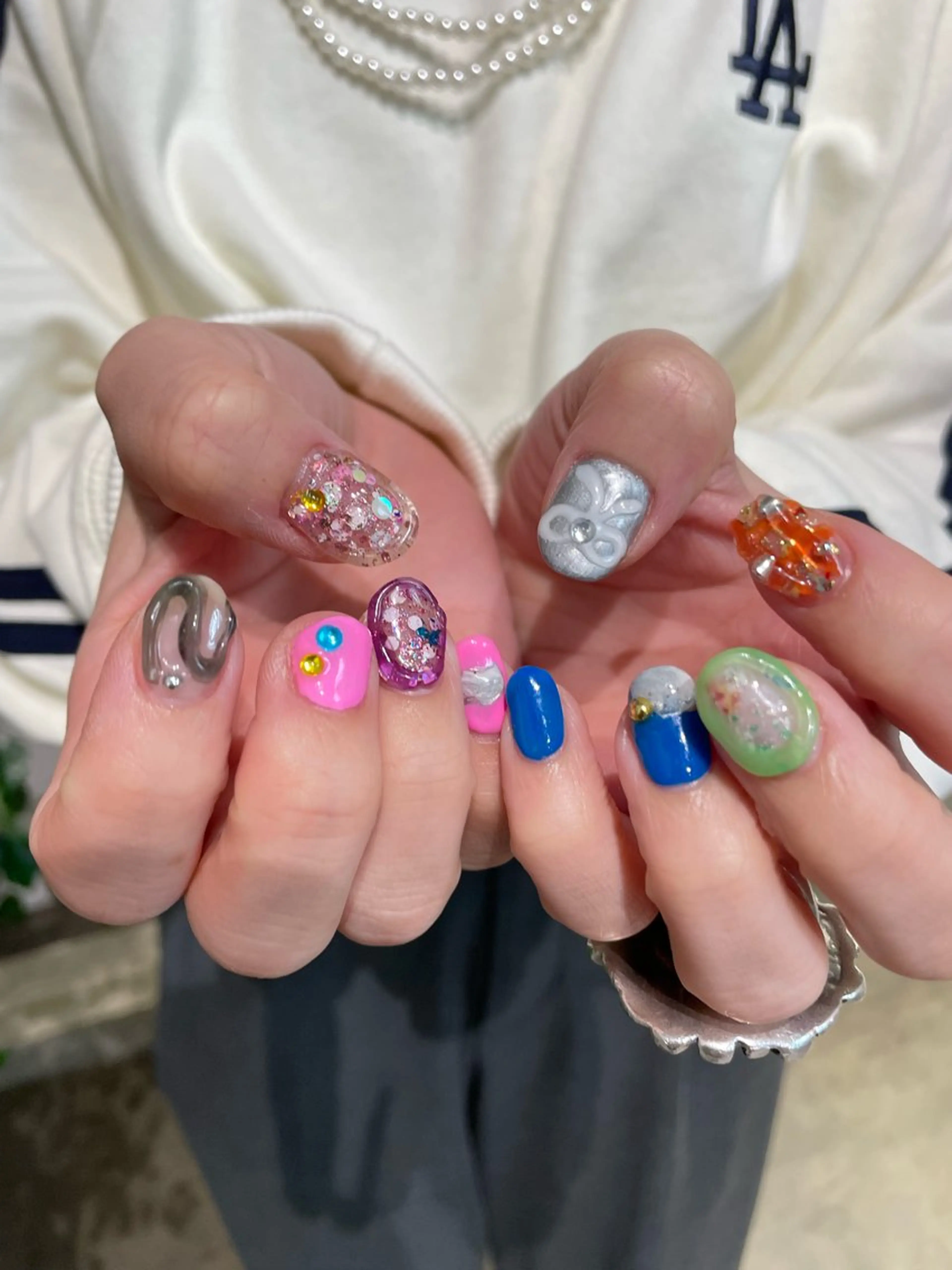 ネイル ハンドネイル ナチュラル透明感🌱 小山美樹子のヘアスタイル