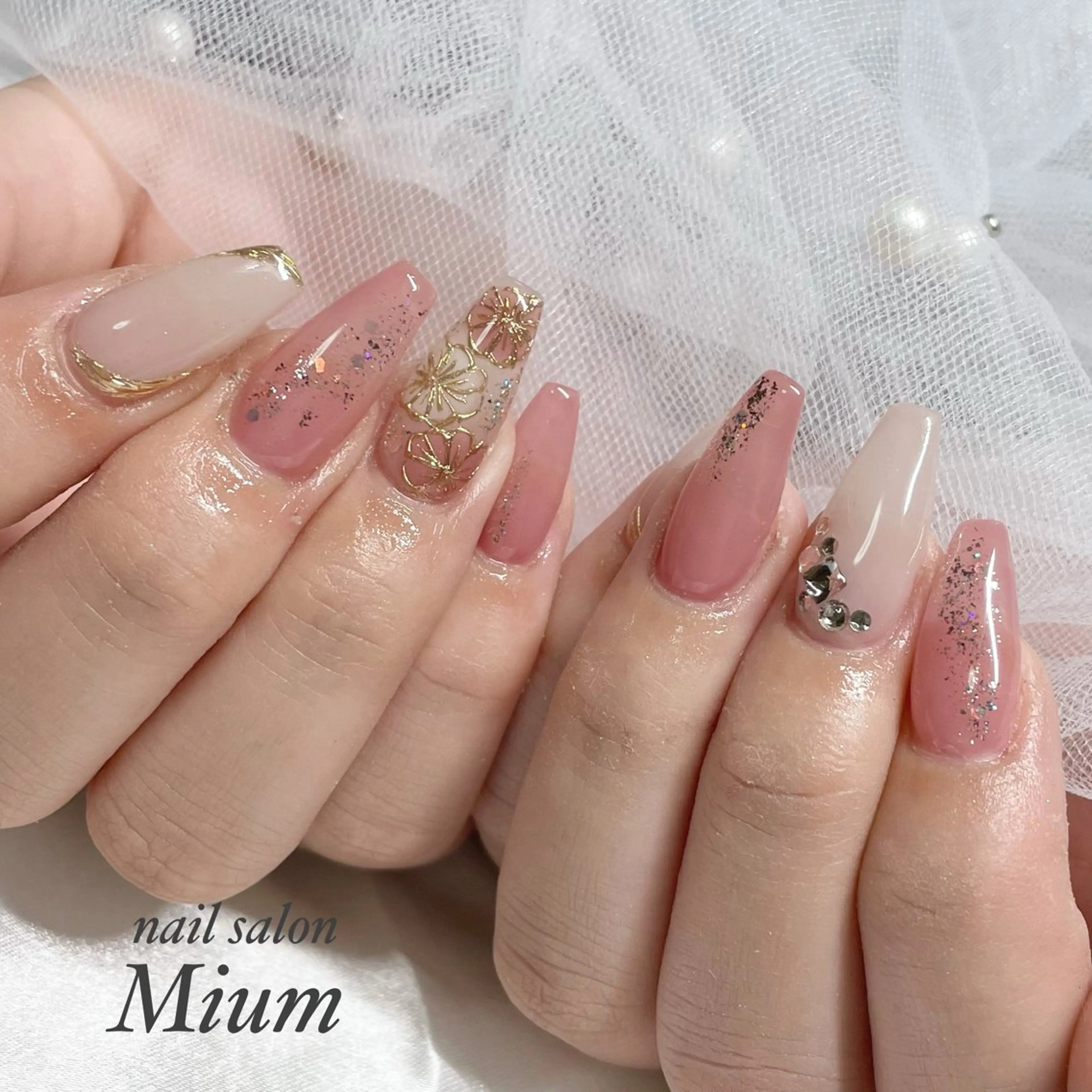ネイル ハンドネイル nail salon Miumのネイルデザイン