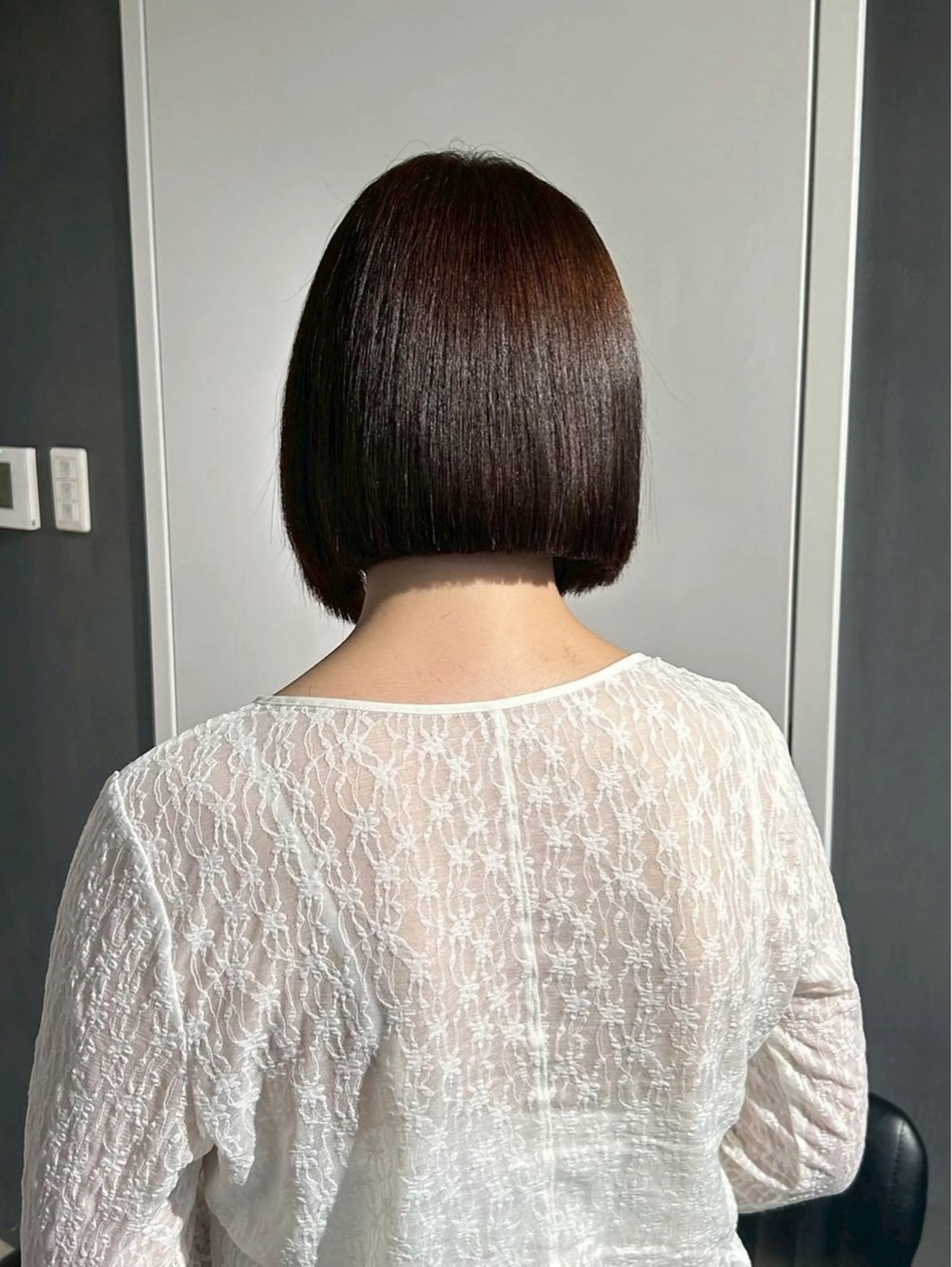 ショート ボブ brace 小笹花純のヘアスタイル