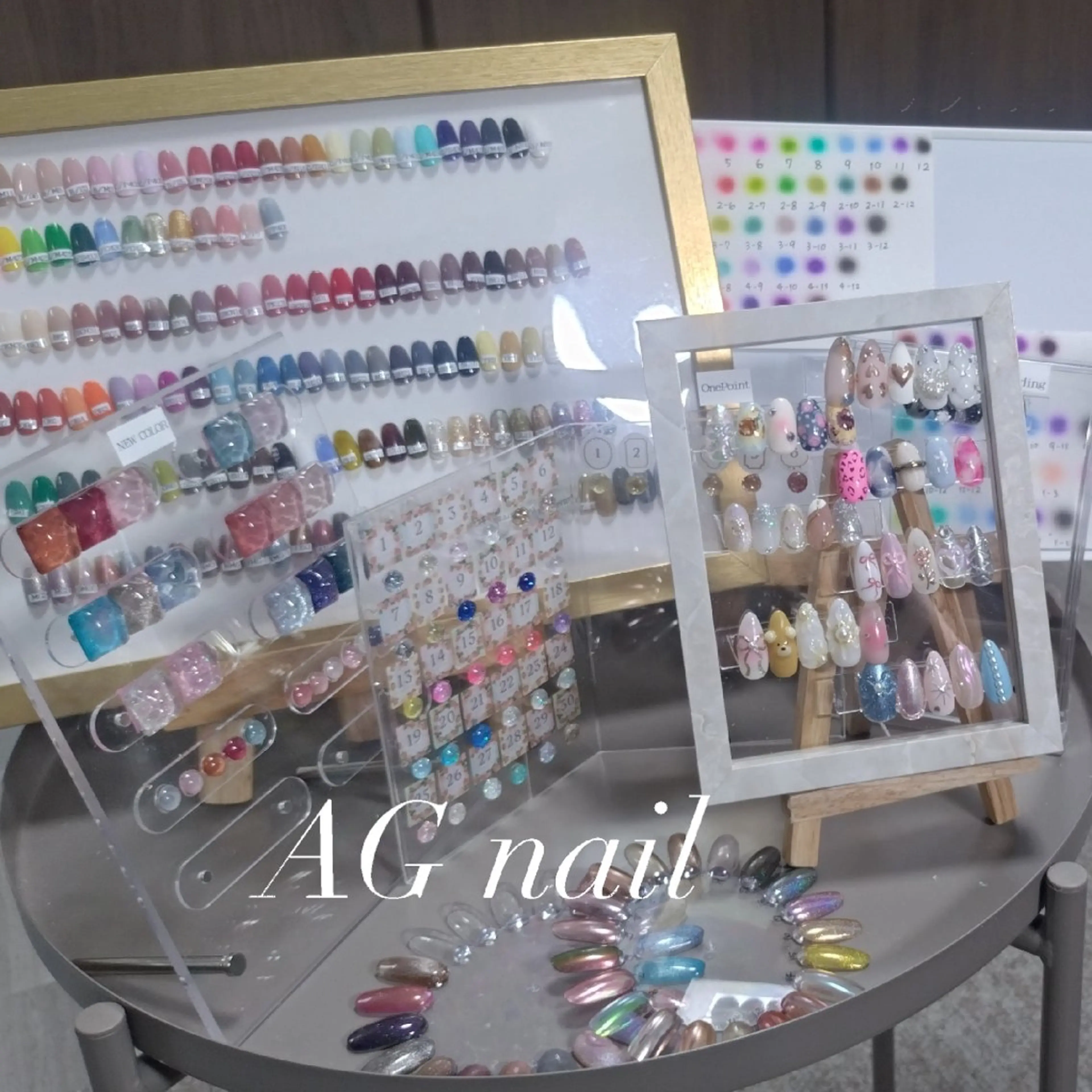 ネイル AGnail 富永  /オフ込みフィルインのネイルデザイン