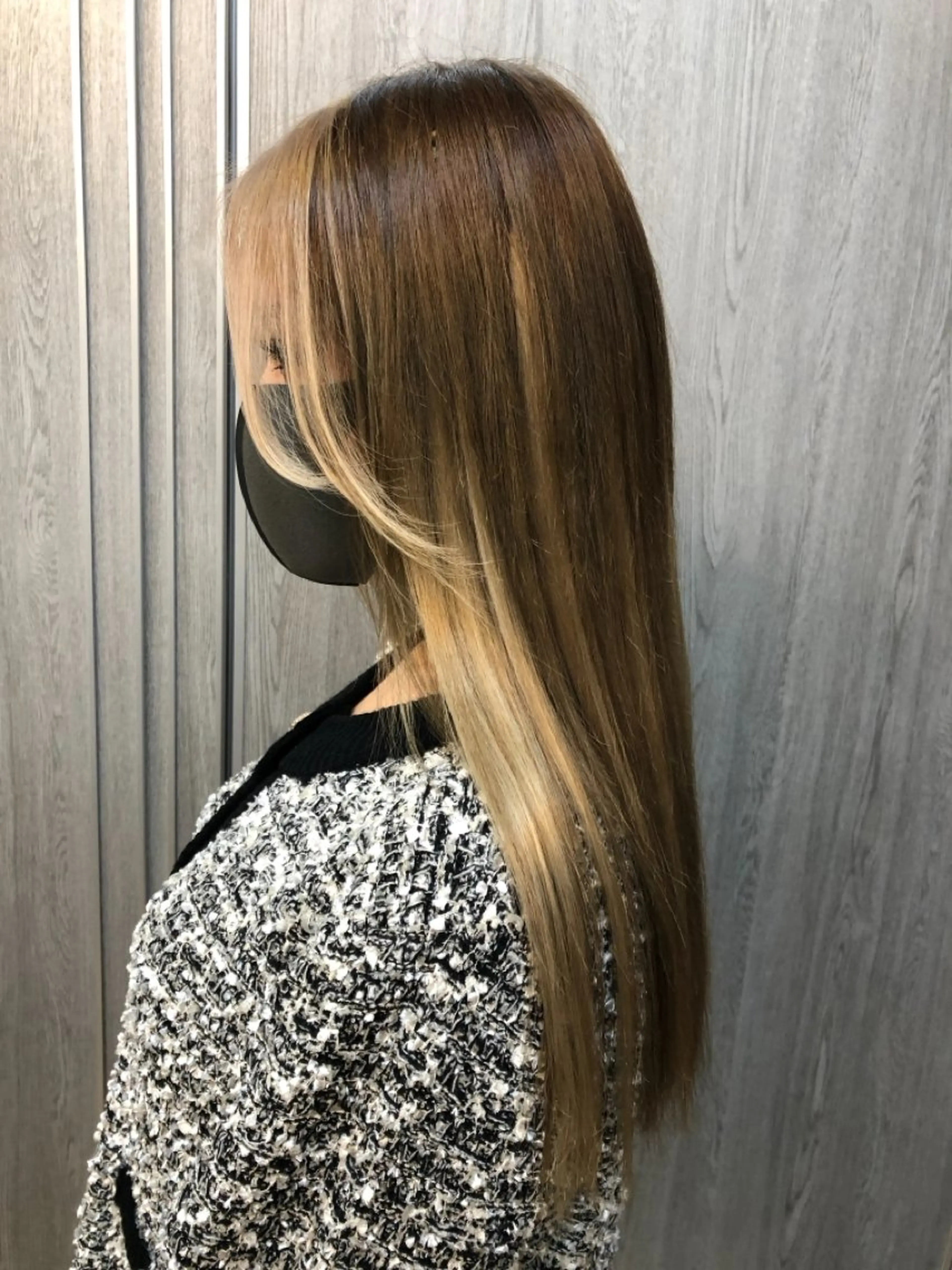 🕊ポイントブリーチカラーの写真