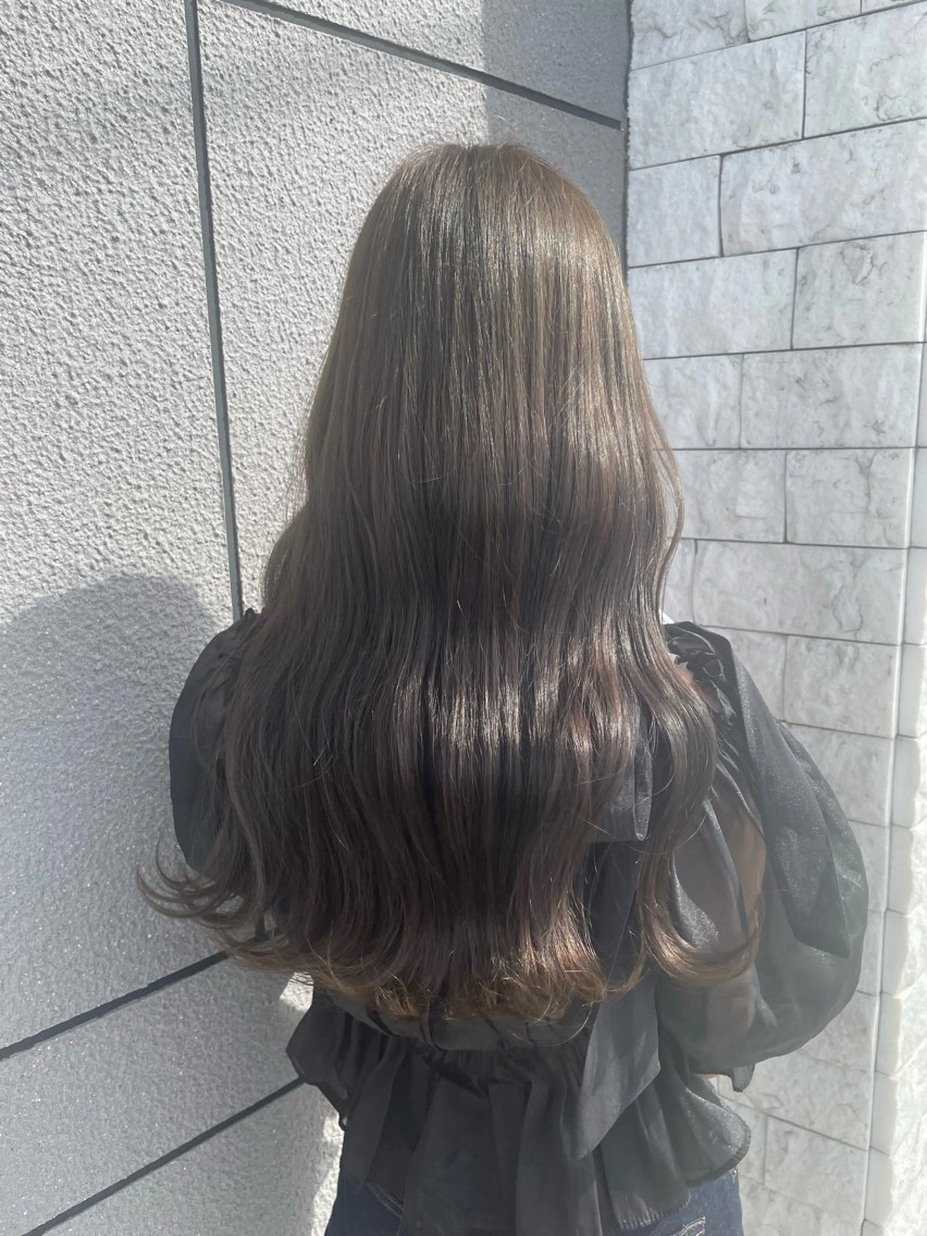 ロング 🧋ミルクティーカラ ー🧋特化小林拓登のヘアスタイル