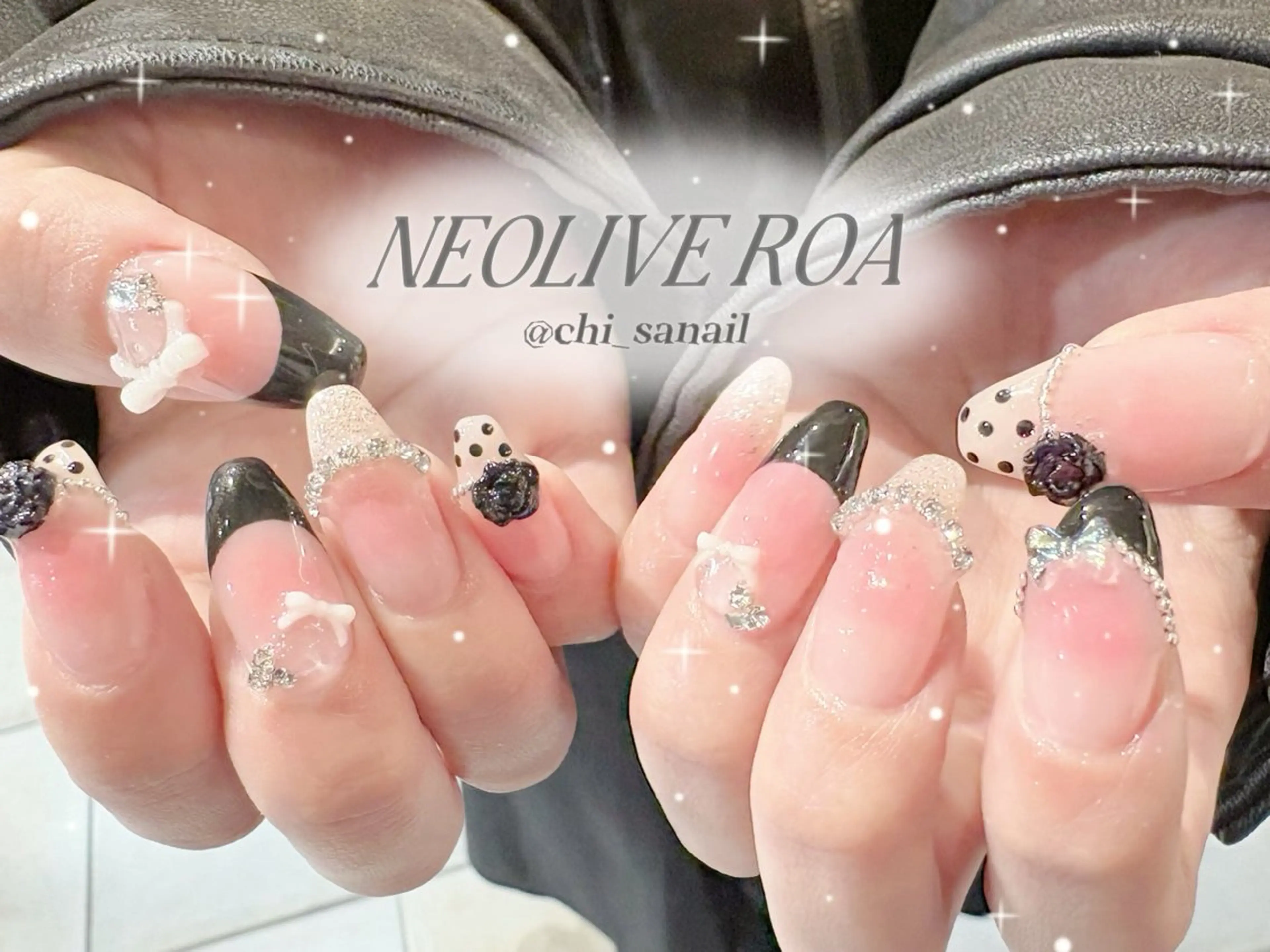 ネイル 持ち込み ハンドネイル 【ROA】 Chisakiのネイルデザイン