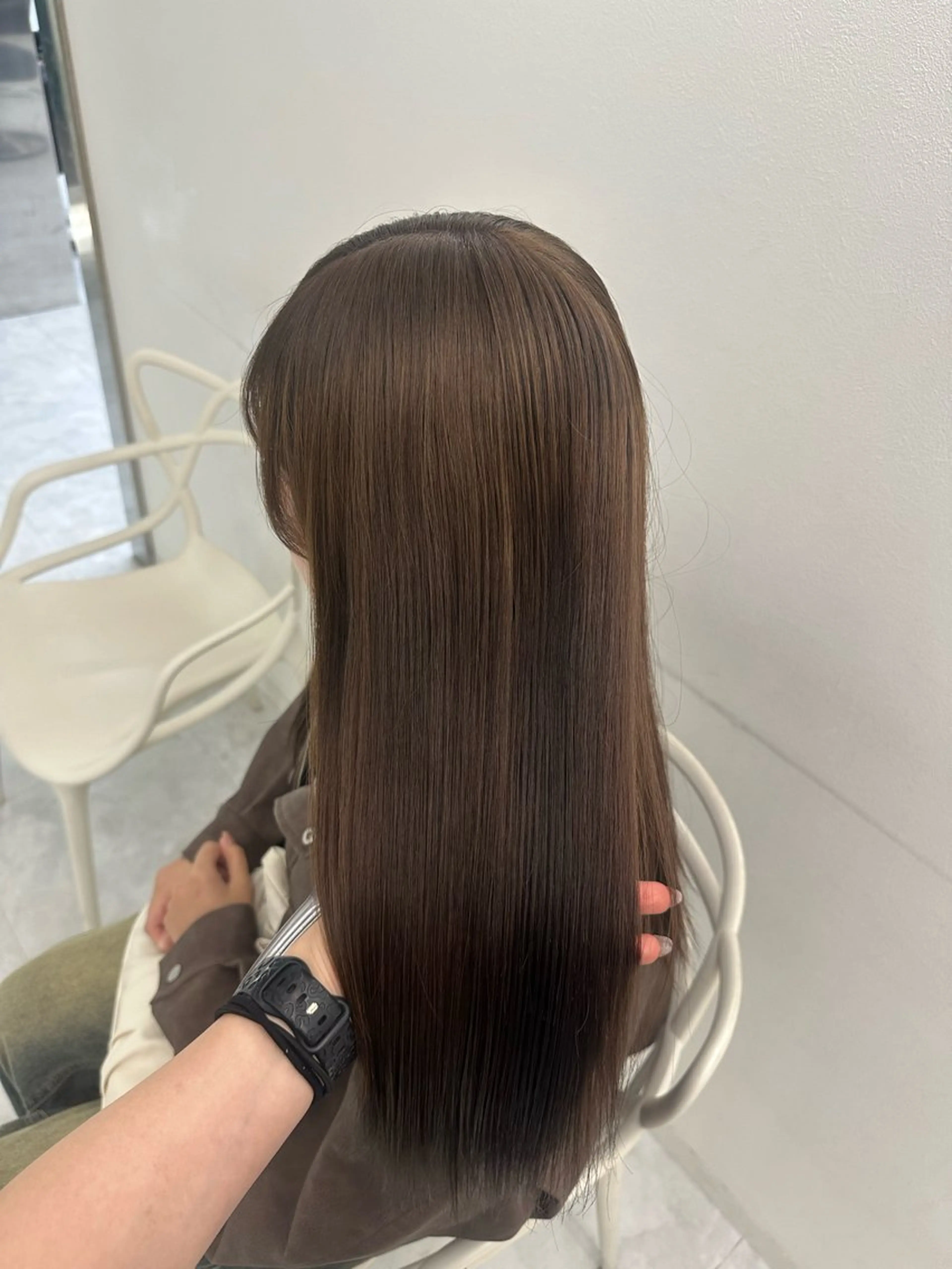 カラー 透ける透明感カラー 🎀anju/渋谷のヘアスタイル