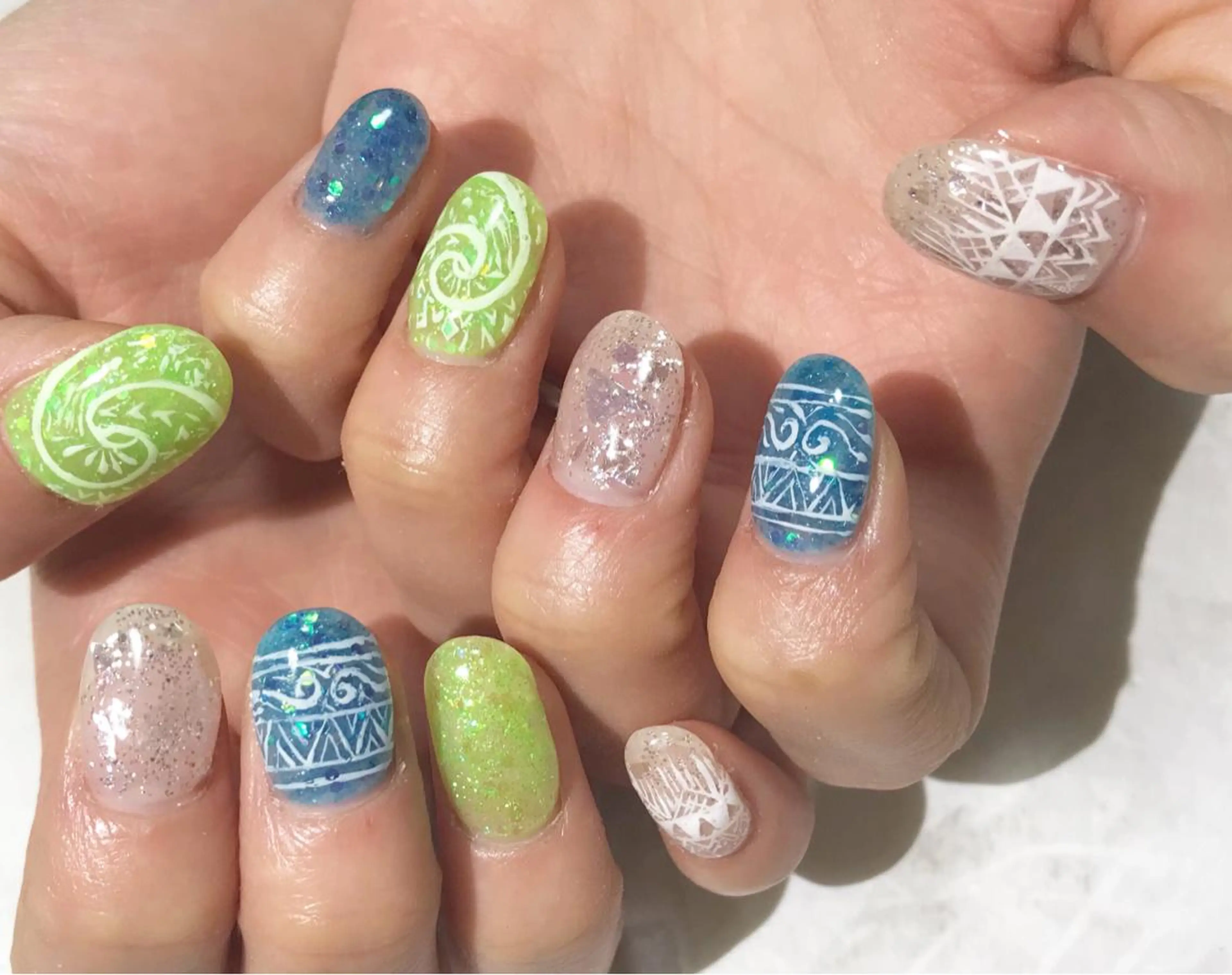 ネイル フットネイル ニュアンスネイル シンプルネイル 春ネイル 夏ネイル nail fufla ♡yamane♡のネイルデザイン