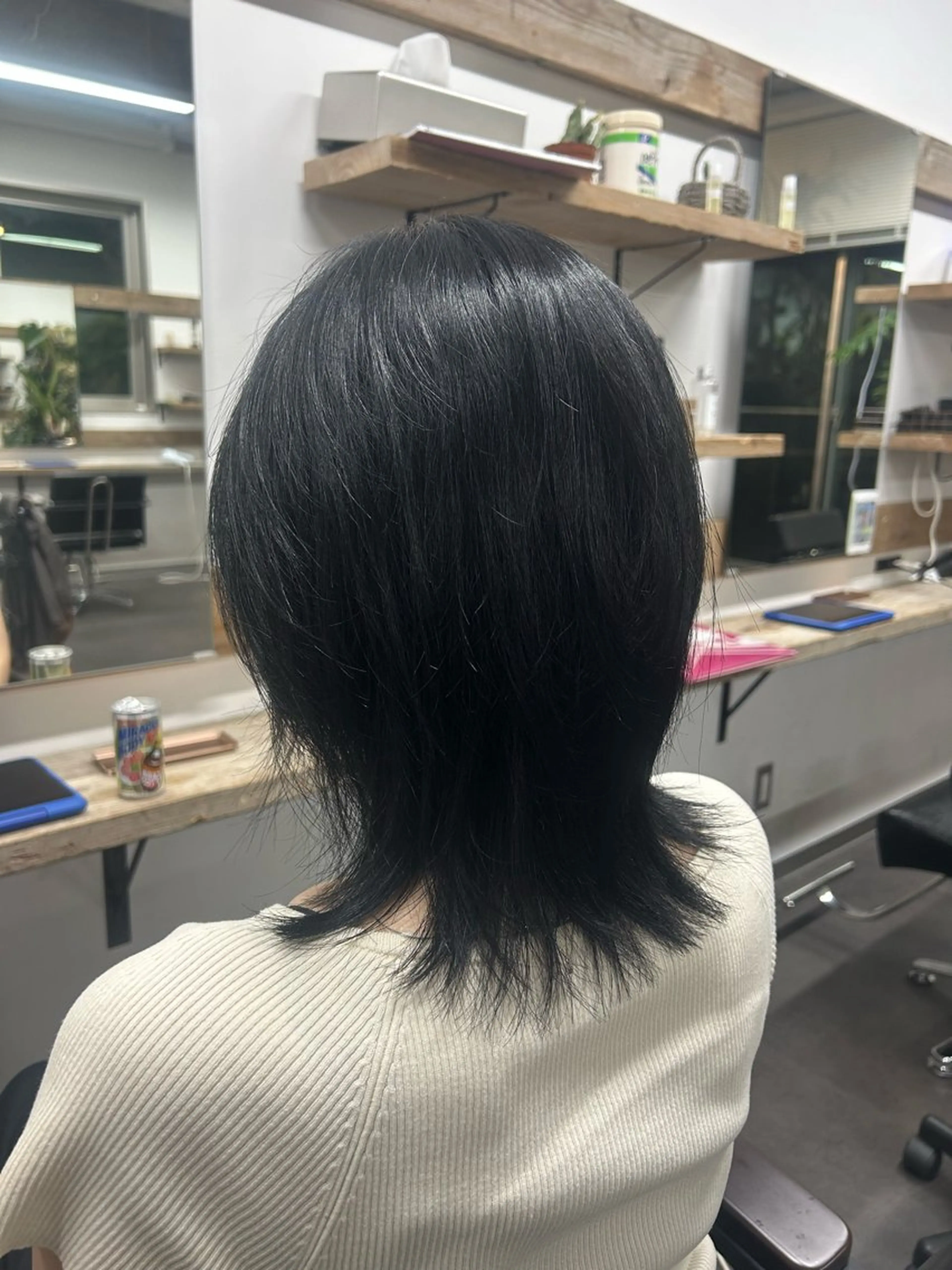 ミディアム カラー か れんのヘアスタイル