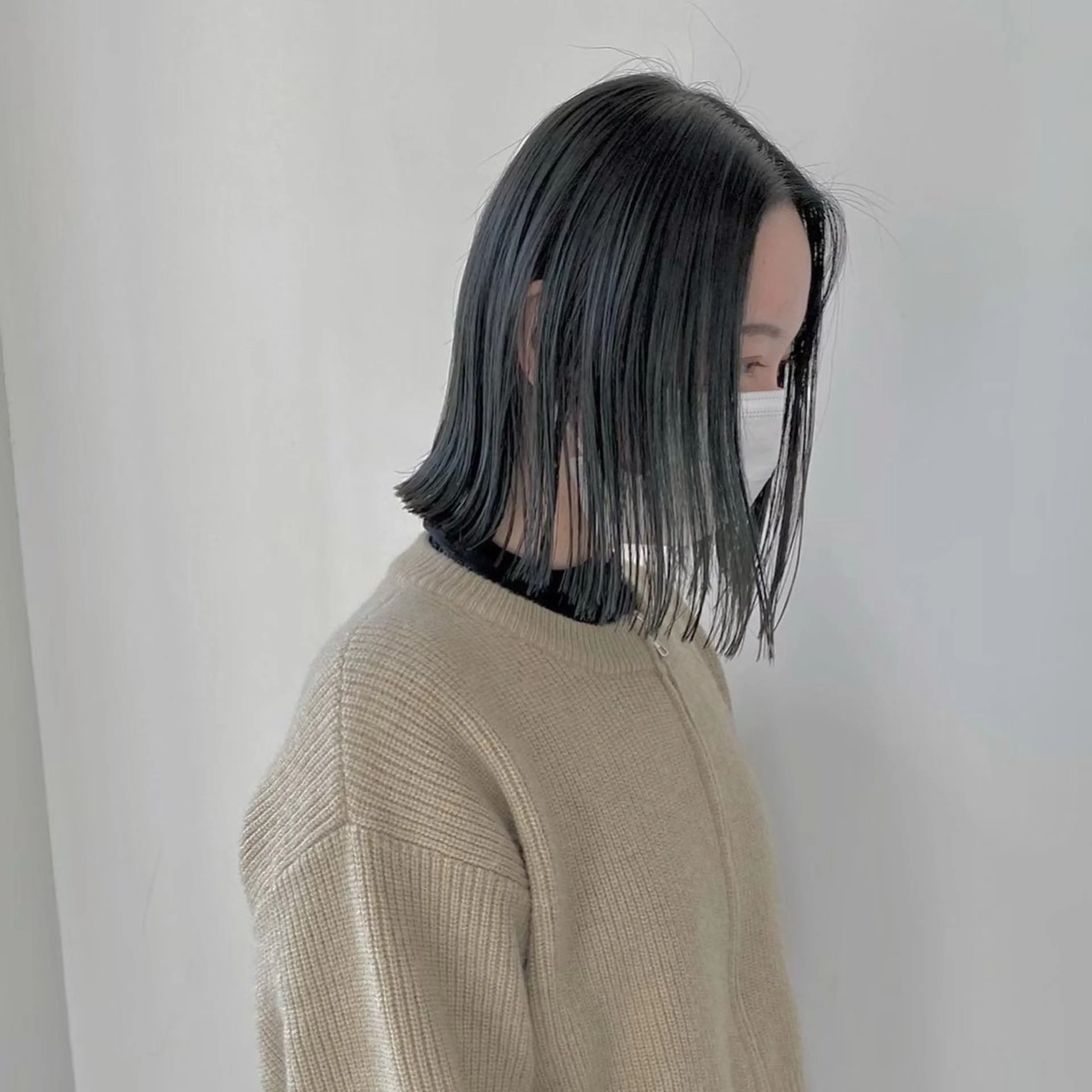 ミディアム ミディアム／ ヒグレアキコのヘアスタイル