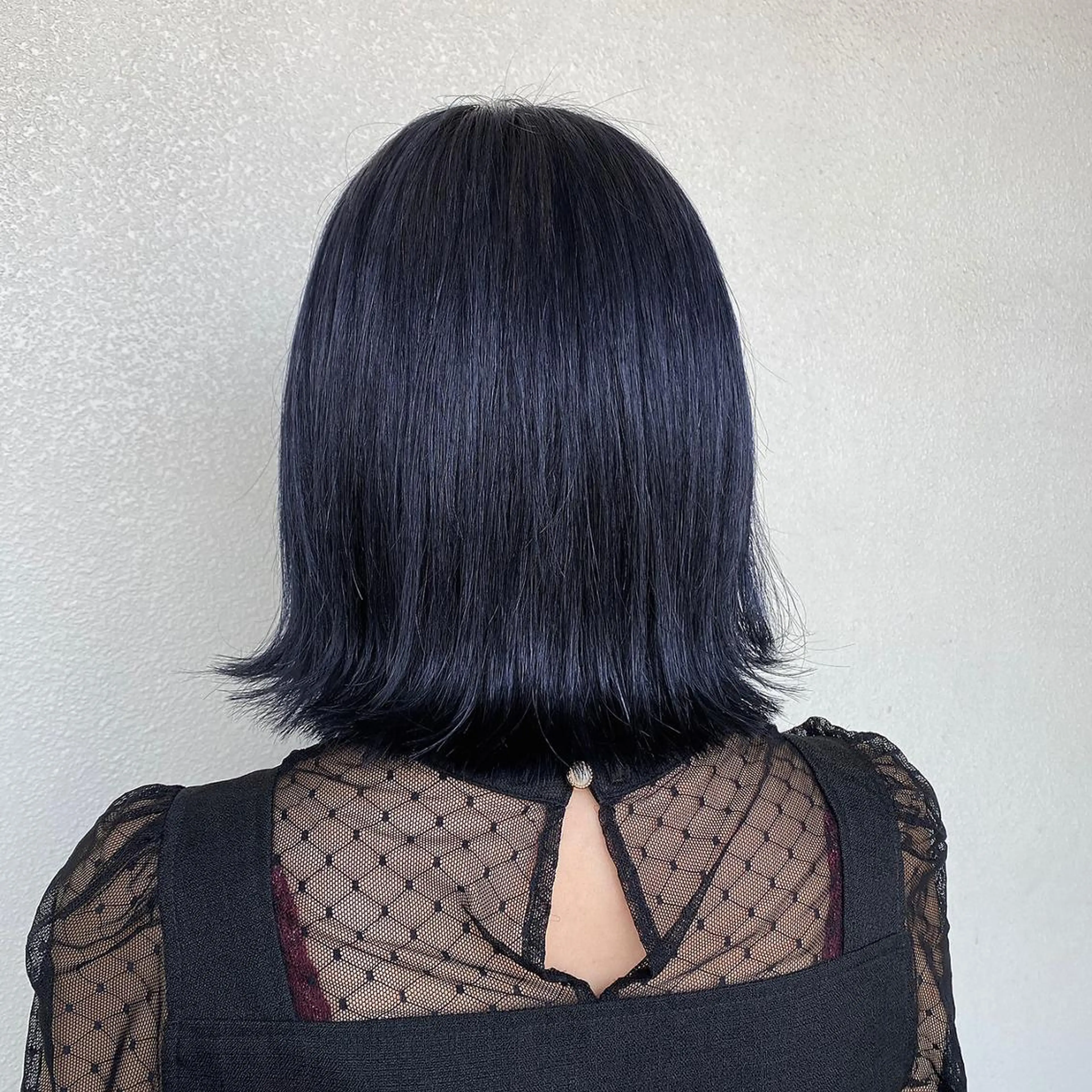 ミディアム カラー ボブ 韓国風ヘア ANGELICA 難波店のヘアスタイル