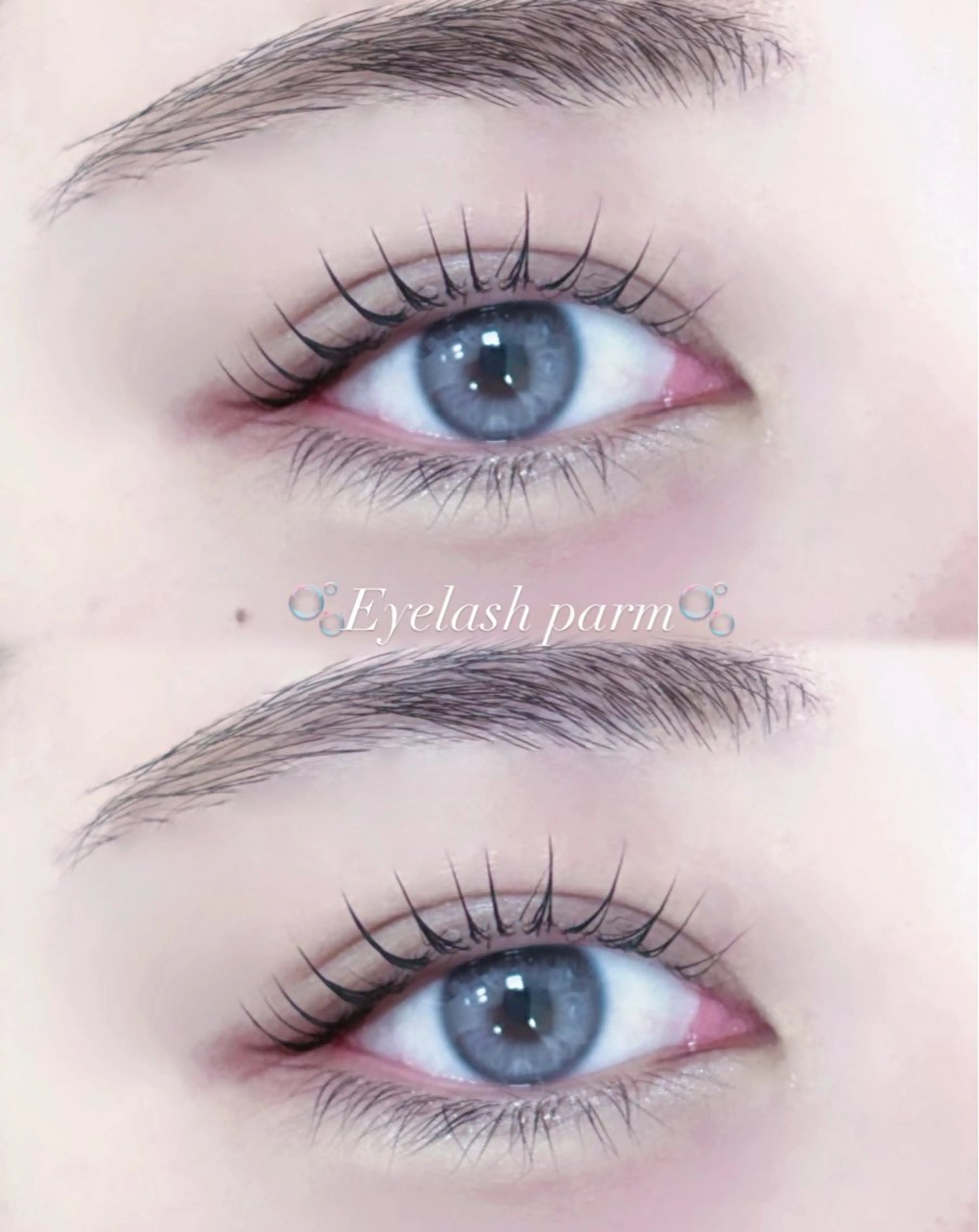 🪄自まつ毛存在感UP！マスカラティントまつ毛パーマ🫧美容液コーティング付きの写真