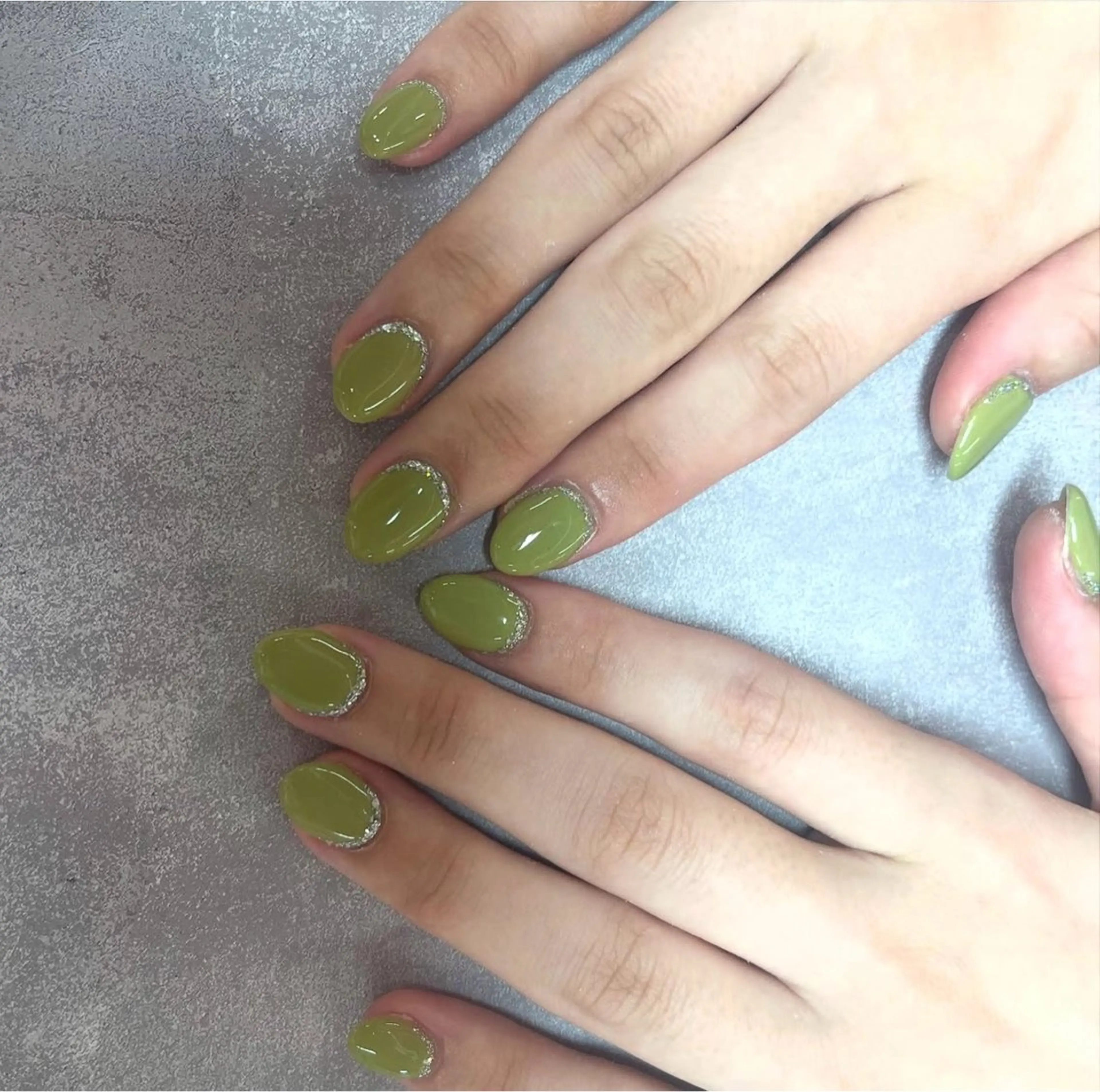 ネイル ワンカラーネイル シンプルネイル 🦄Lafeli Nailのネイルデザイン