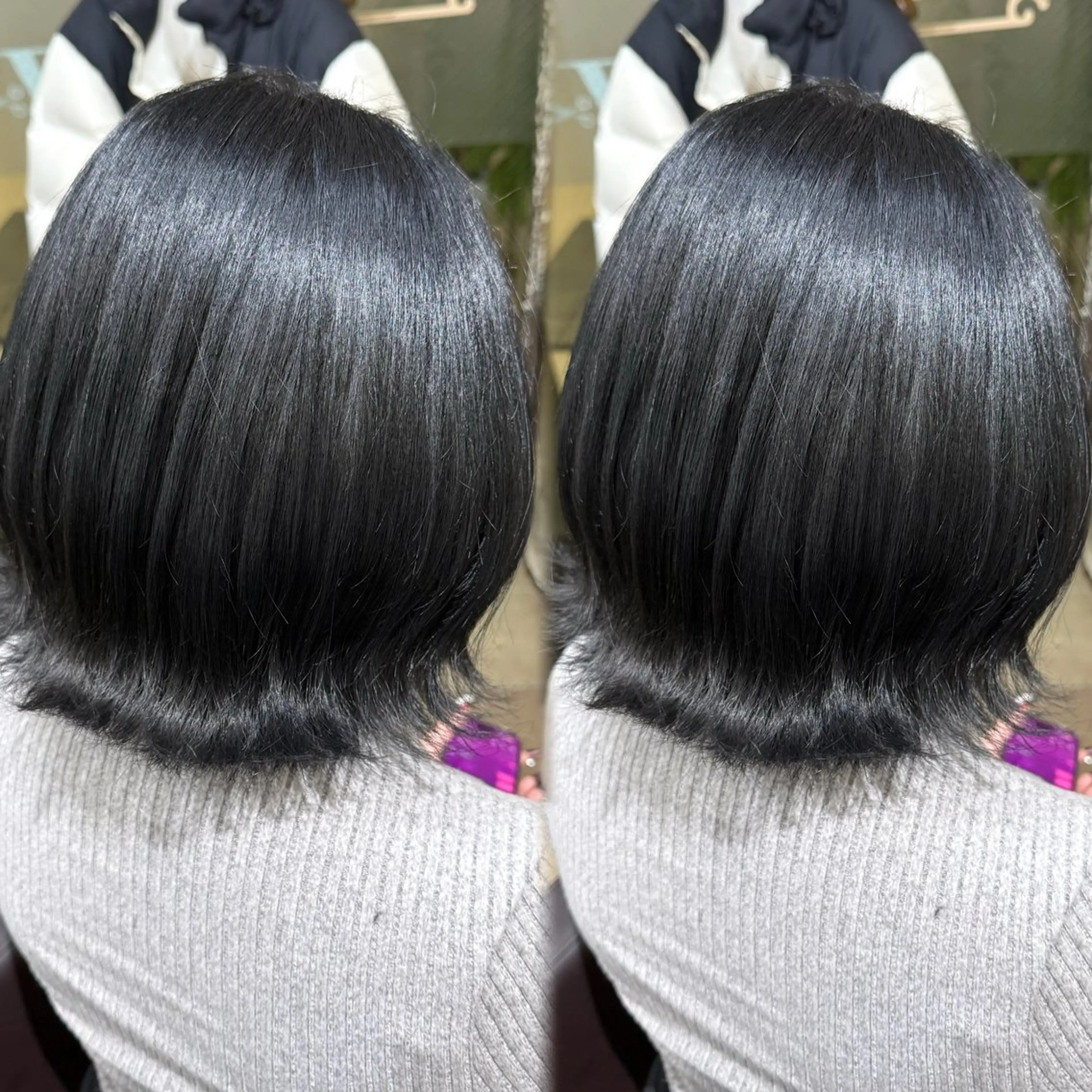 ショート ヘアカラー トリートメント ⠀ 流菜のヘアスタイル
