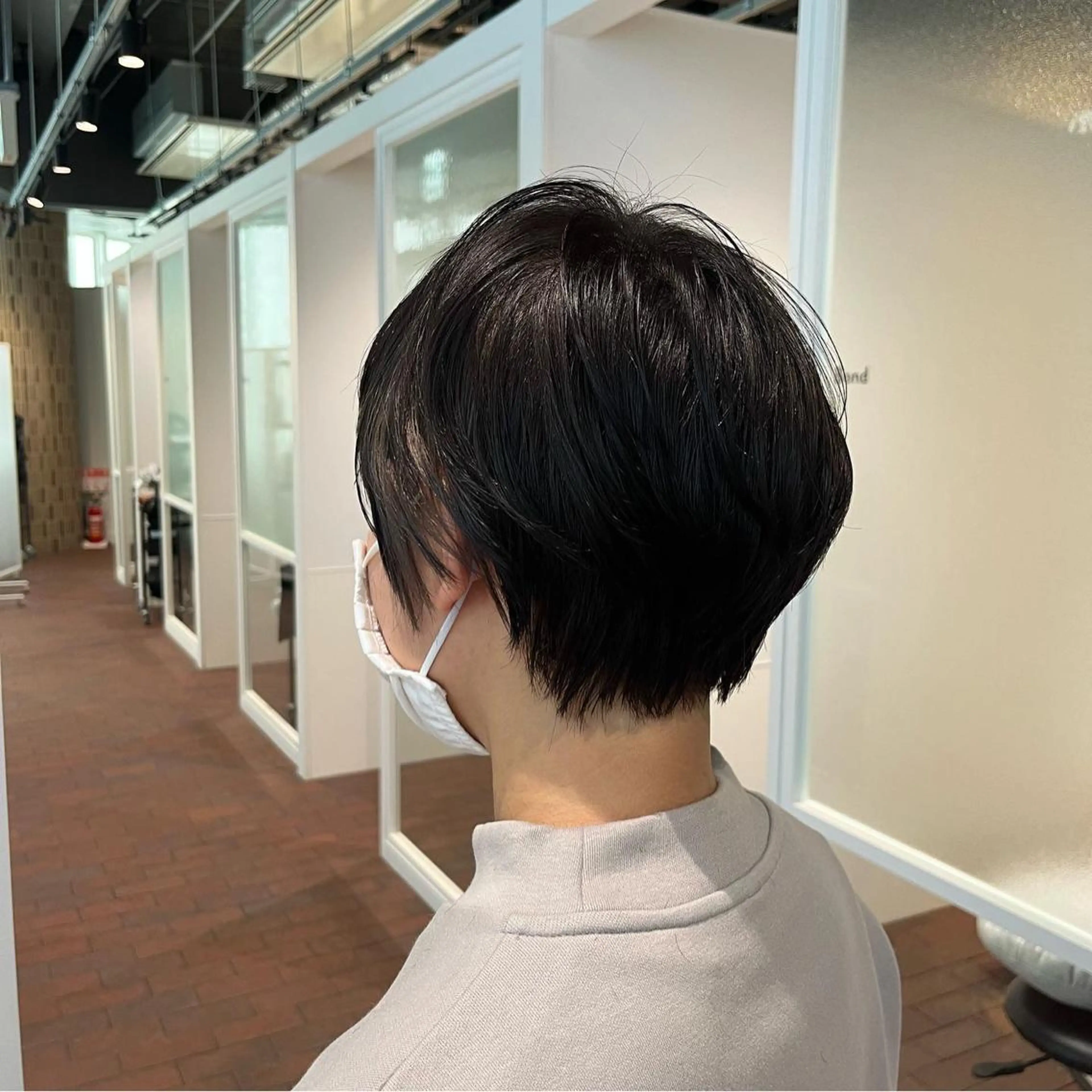 ショート ショートヘア マンツーマン 縮毛矯正/マユコのヘアスタイル