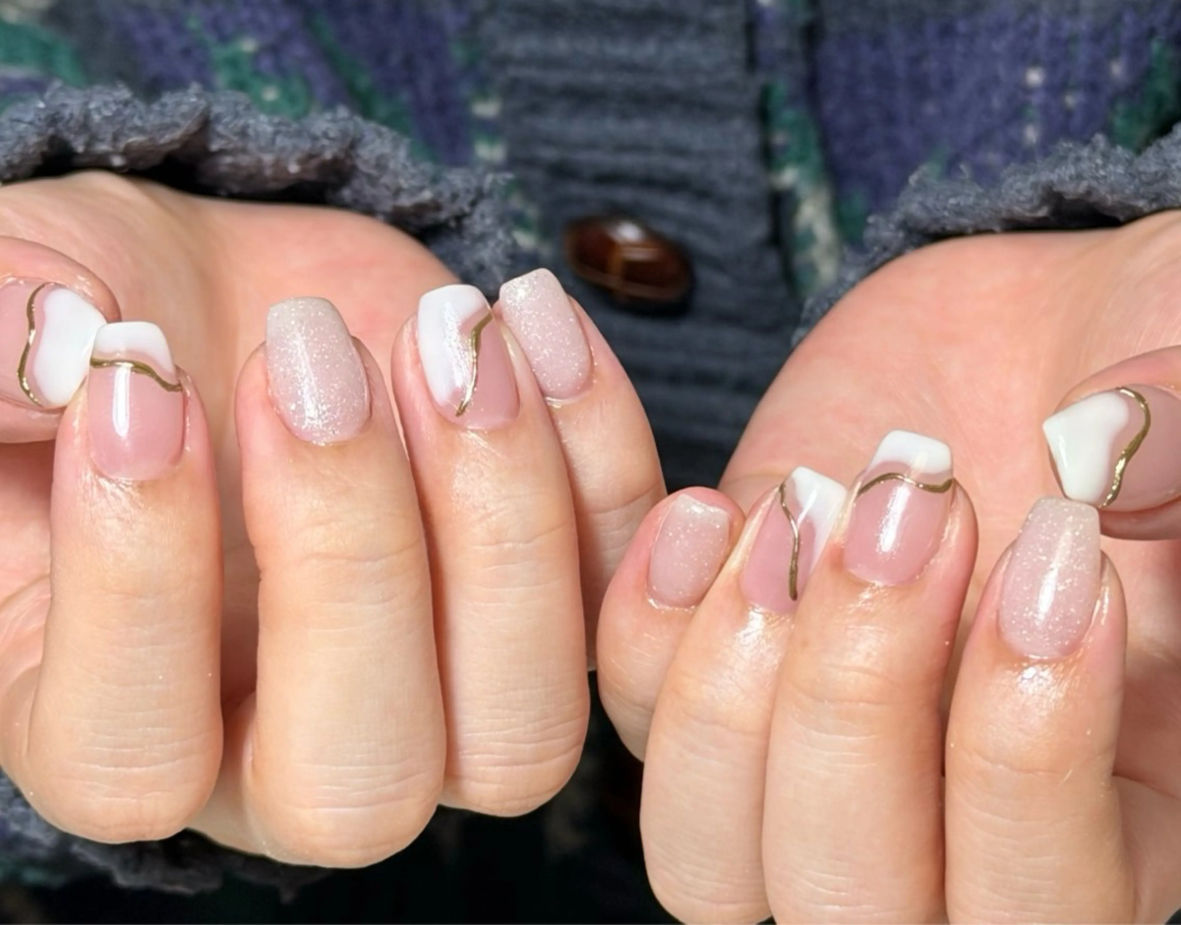 ネイル ハンドネイル ハンドケア 🍑 momo_nailのネイルデザイン