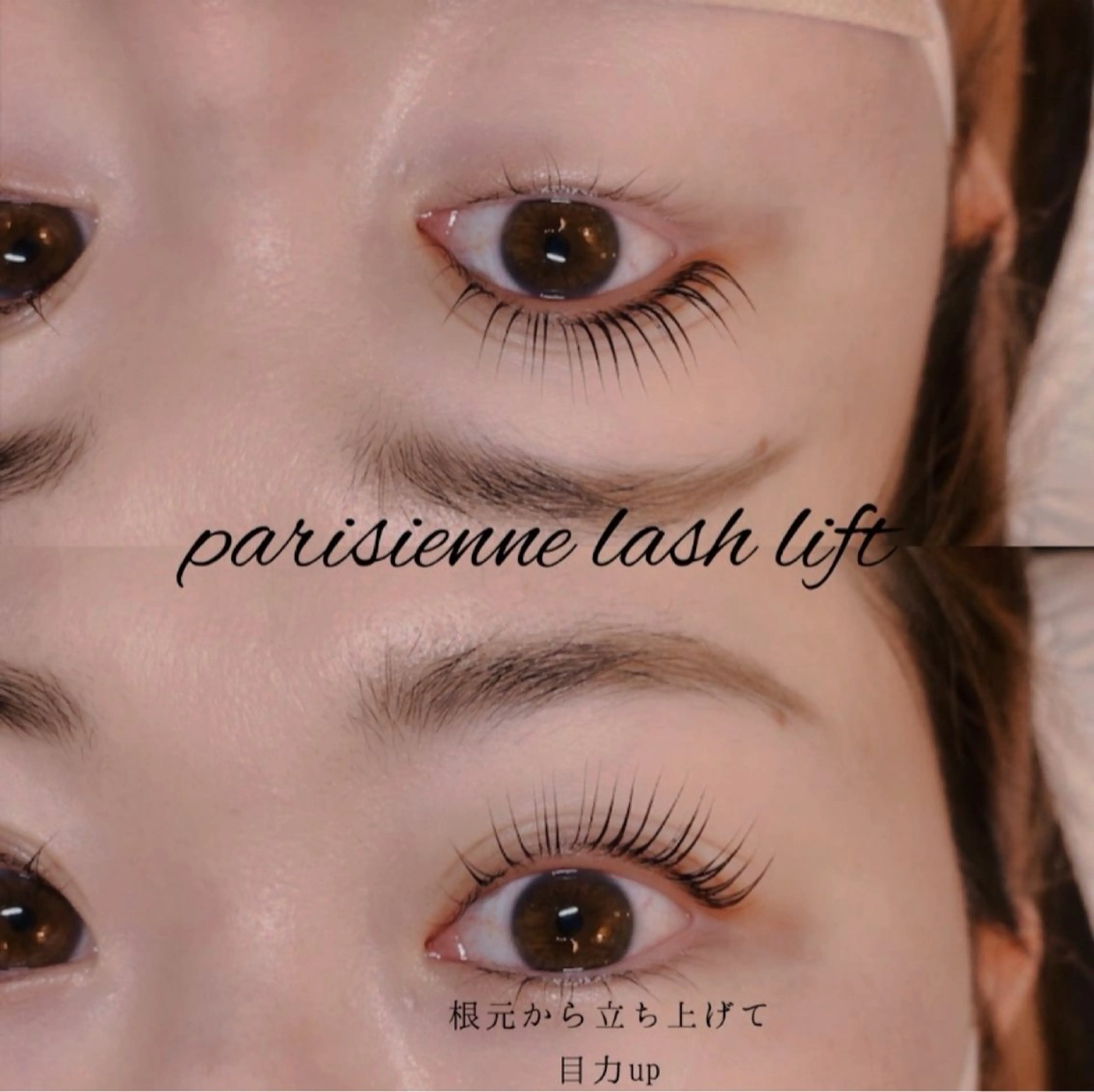 パリジェンヌラッシュリフトor韓国ロッドパーマの写真