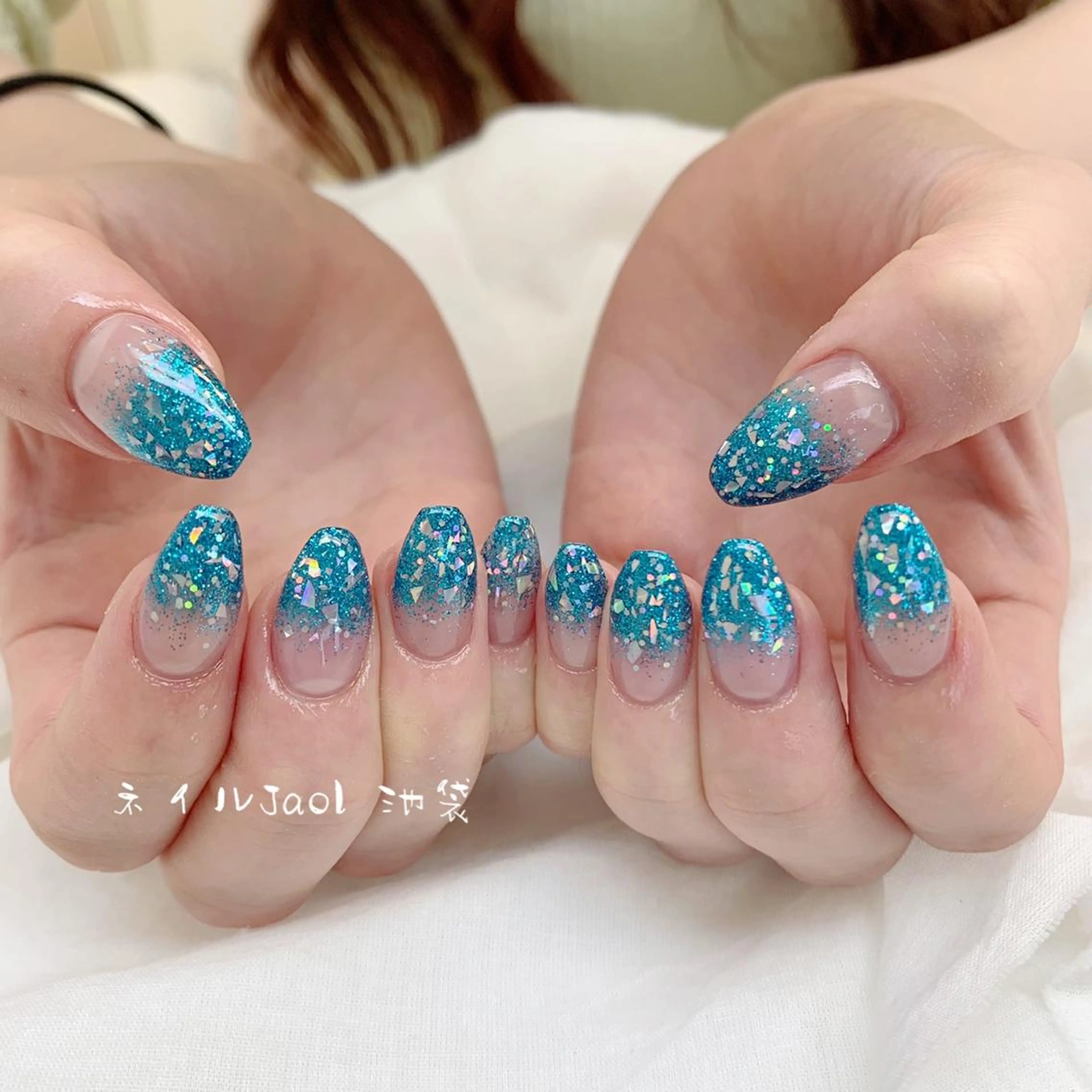 セミロング ネイルJaol 池袋のネイルデザイン