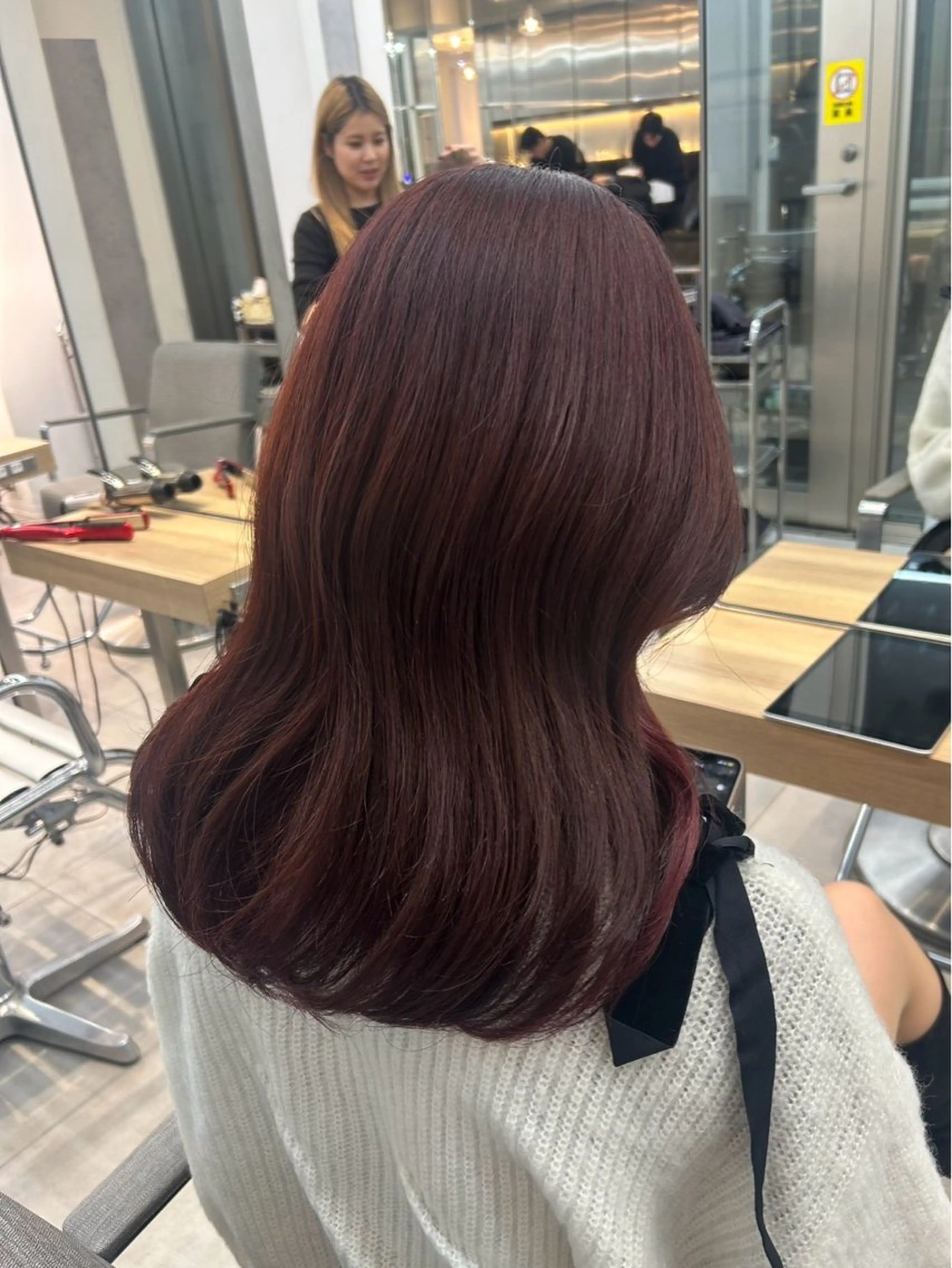 カラー ヘアカラー nok所属・🫧daito/艶髪 /透明感カラー🫧のヘアスタイル