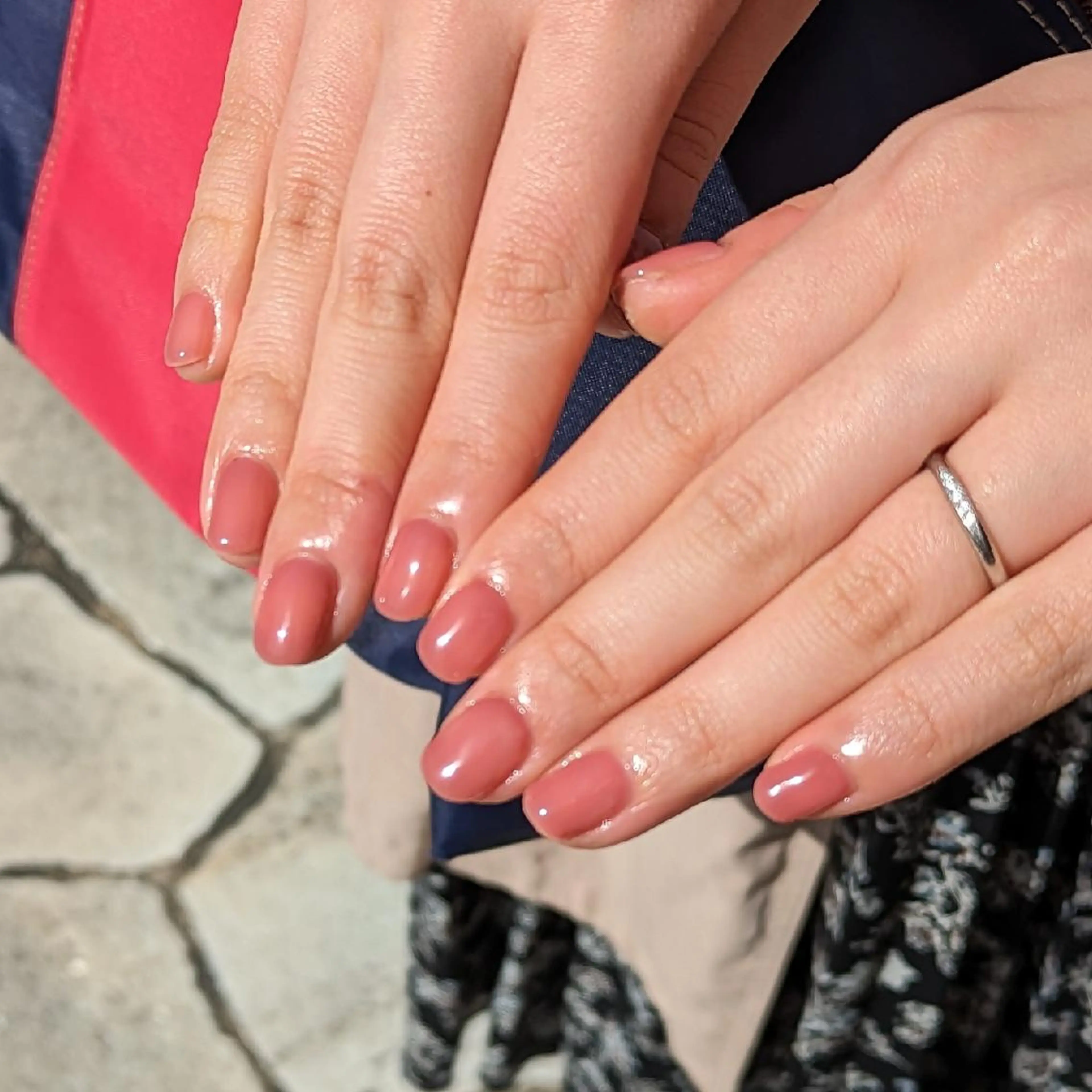 ネイル ピンク 春ネイル ハンドネイル ハンドケア ナリタ・ マミのネイルデザイン