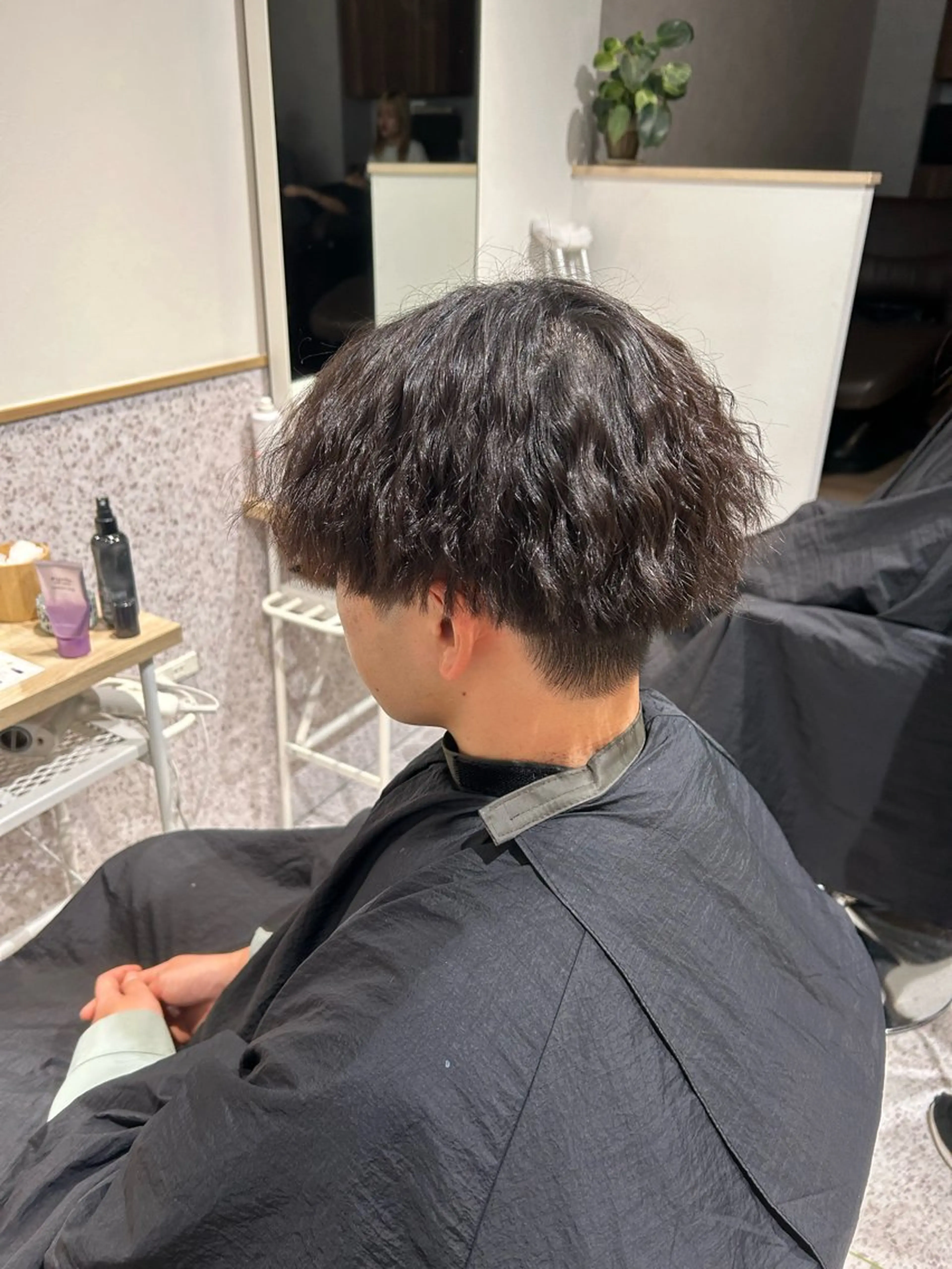 パーマ メンズ ♡ハイトーン★ ネイル/しの♡のヘアスタイル