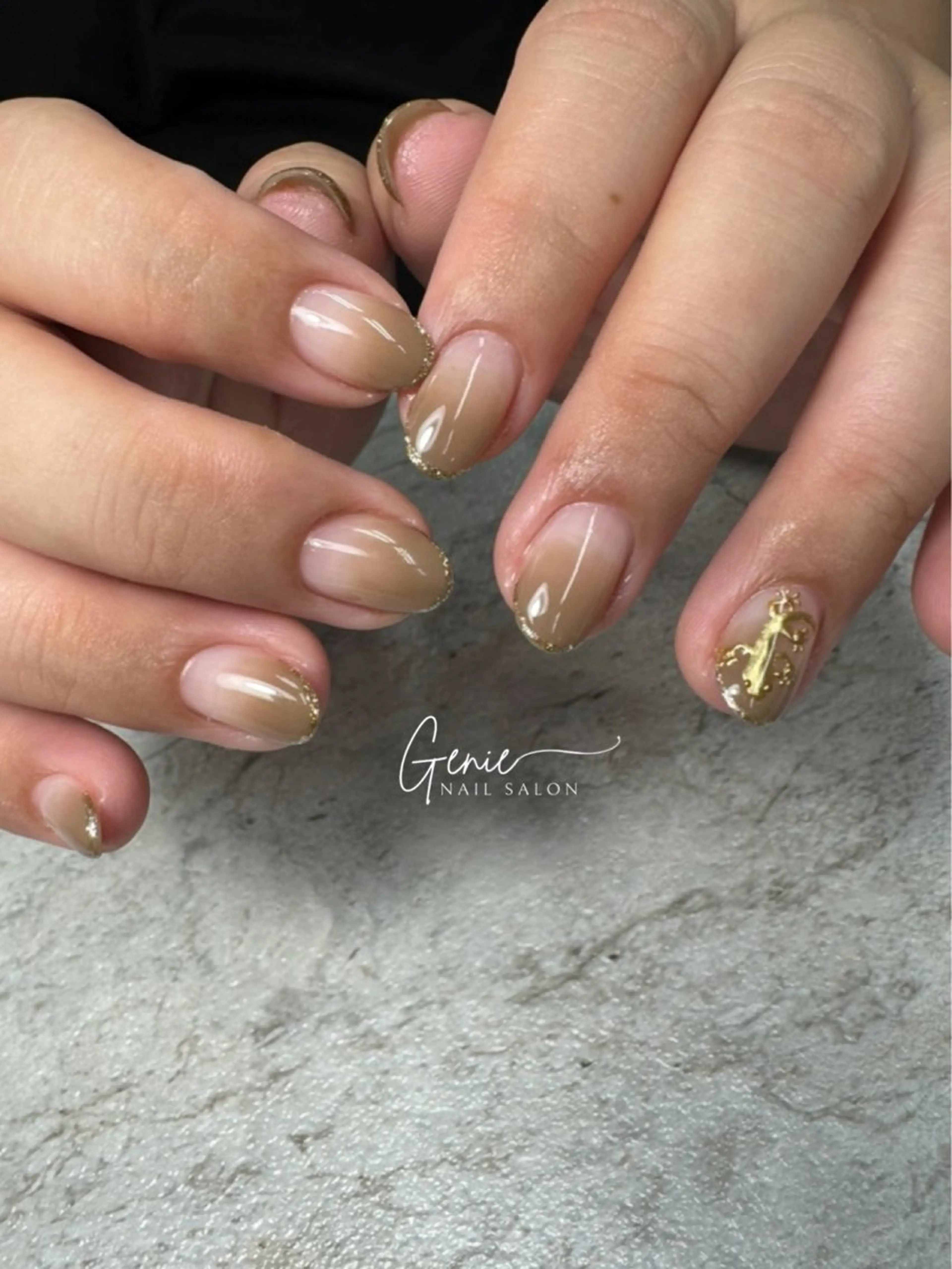 ネイル グラデーション ハンドネイル Nail salon Genieのネイルデザイン