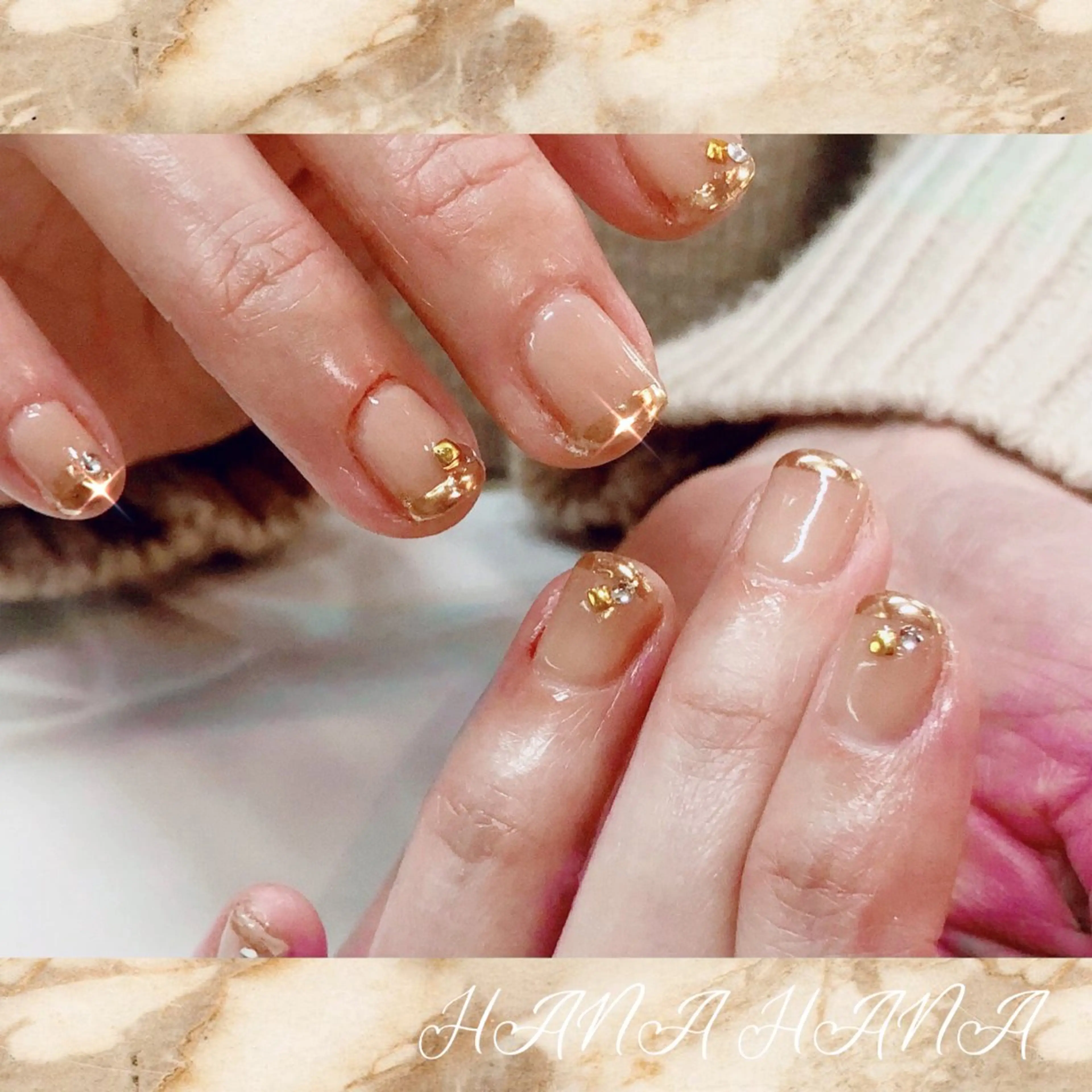 ネイル ジェルネイル HANAHANAのネイルデザイン