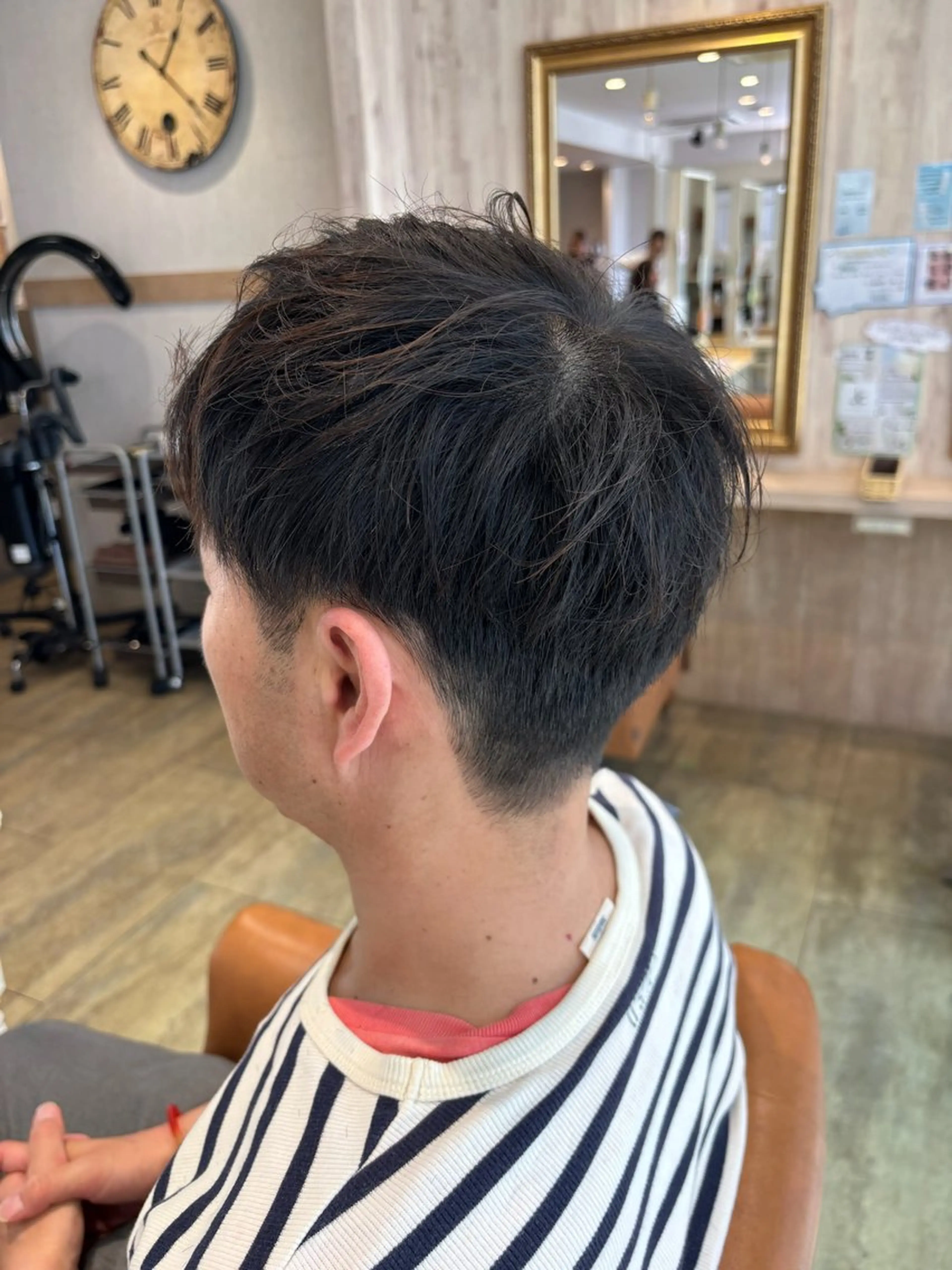 メンズ カット ヘッドスパ YURINO /ボブ ベージュ/ハイトーンのヘアスタイル