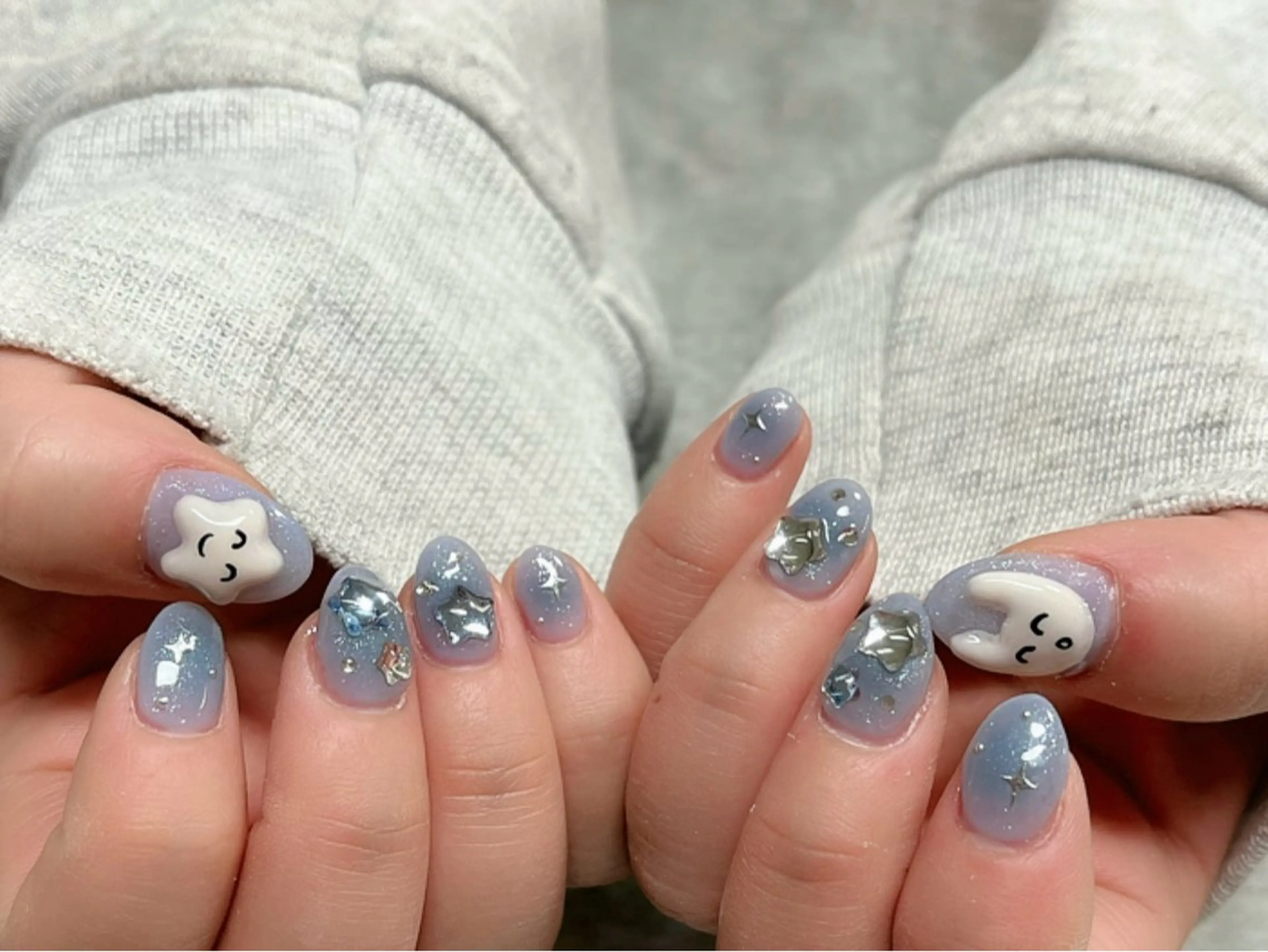 ネイル ハンドネイル 【Zina京都駅前】 きぬがわ らむのネイルデザイン