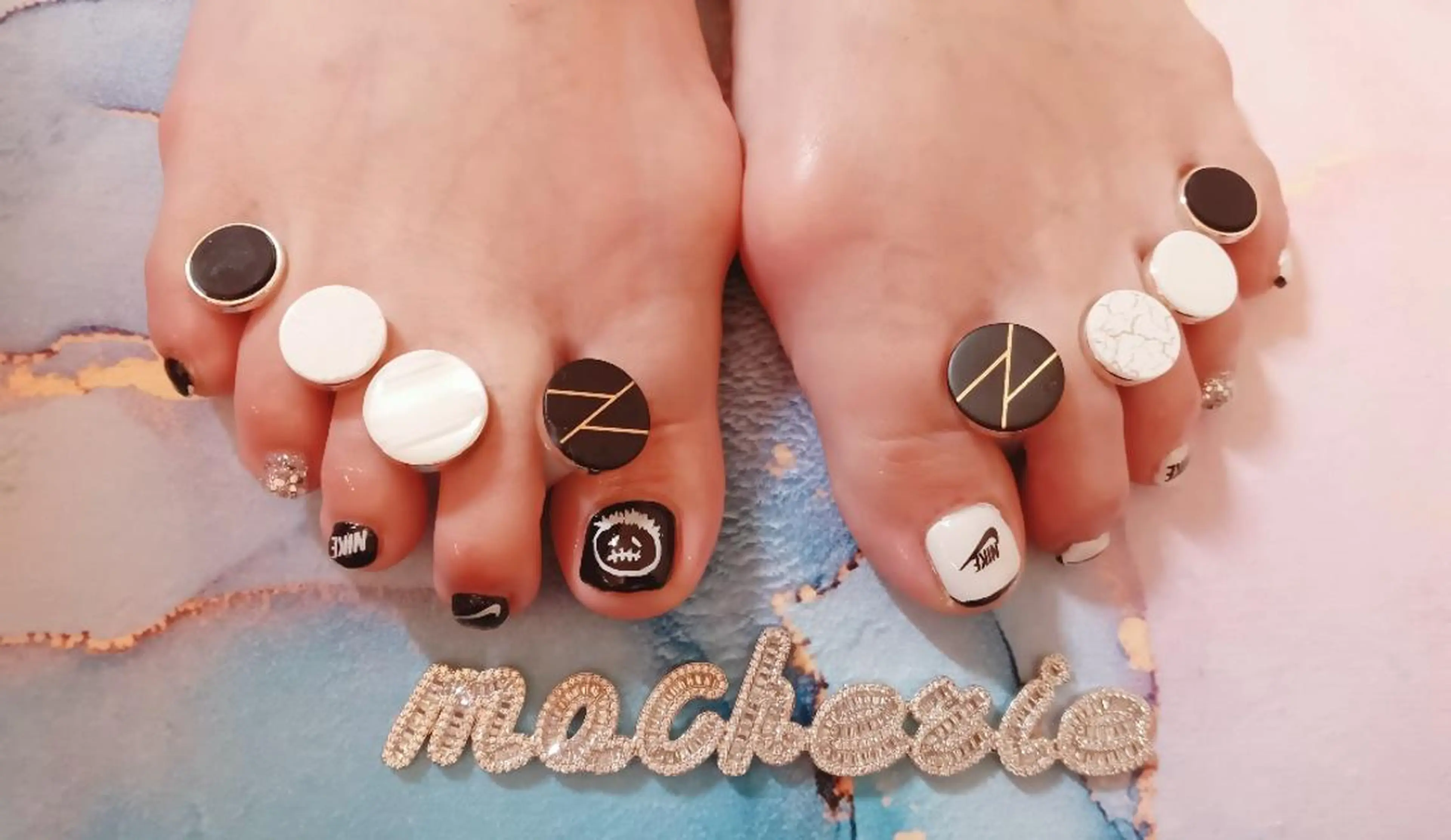 ネイル フットネイル フットネイル Nail Salon macherieのネイルデザイン