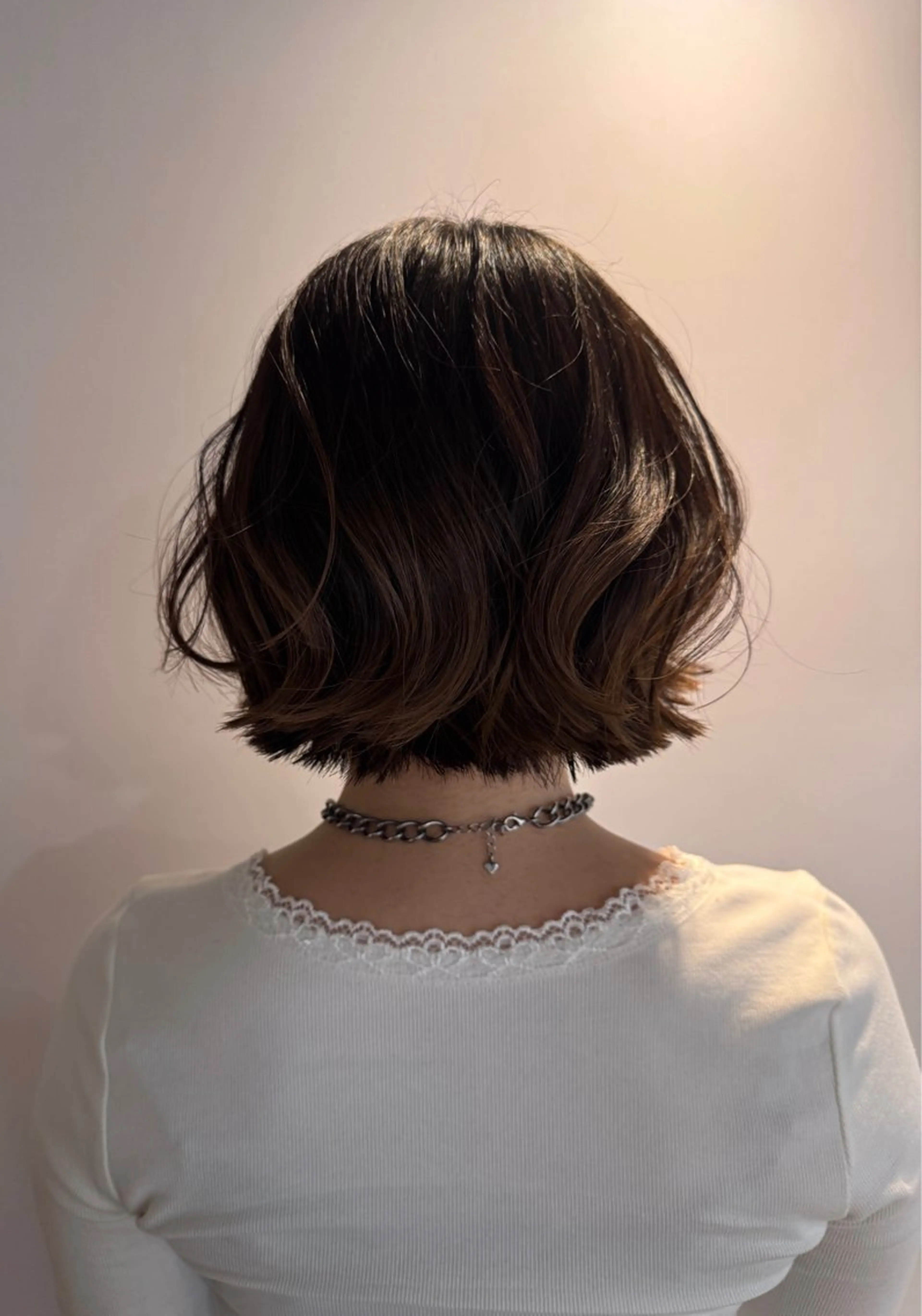 ミディアム カラー Saki /メンズ パーマ.デザインのヘアスタイル