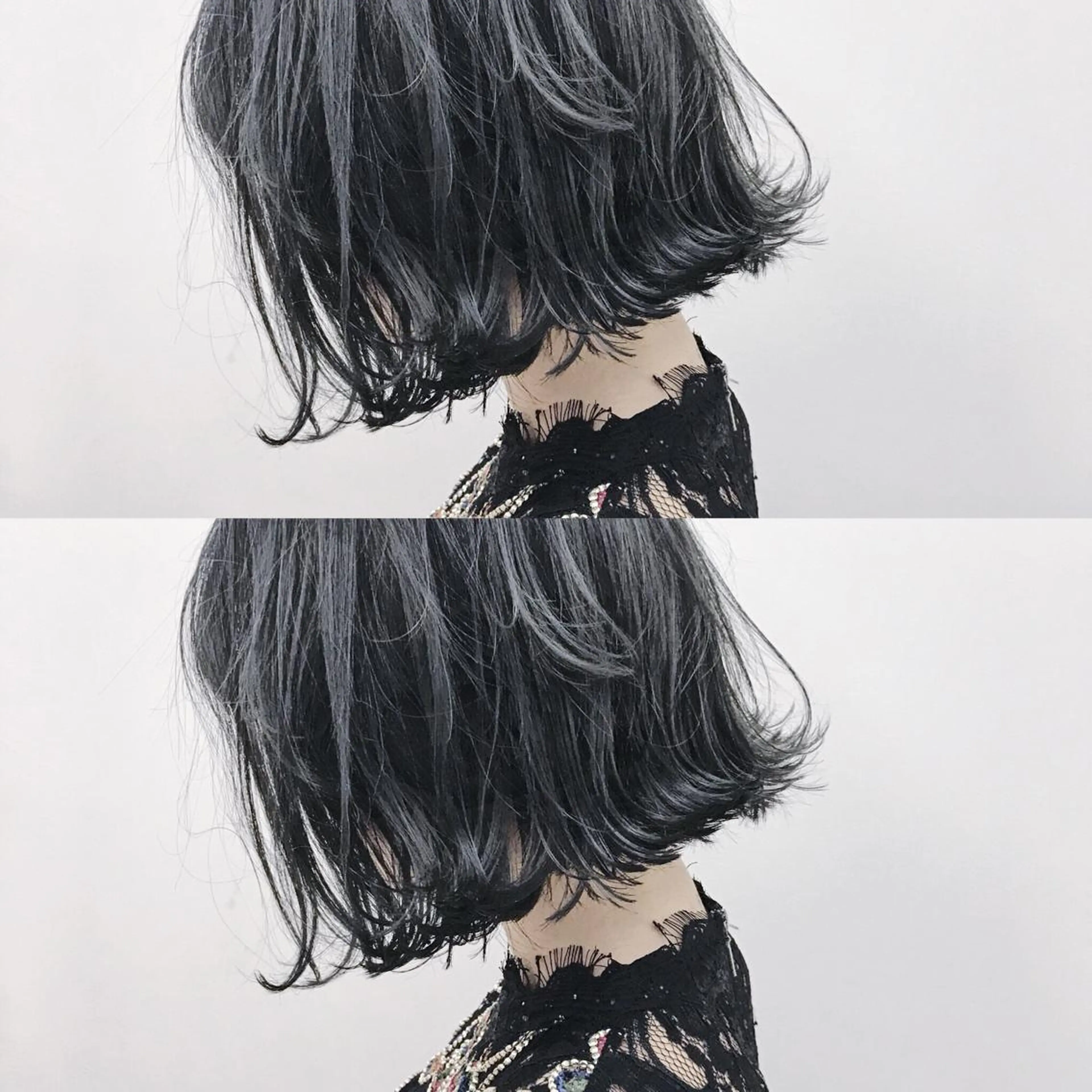 ミディアム カラー 永岡 鉄平のヘアスタイル