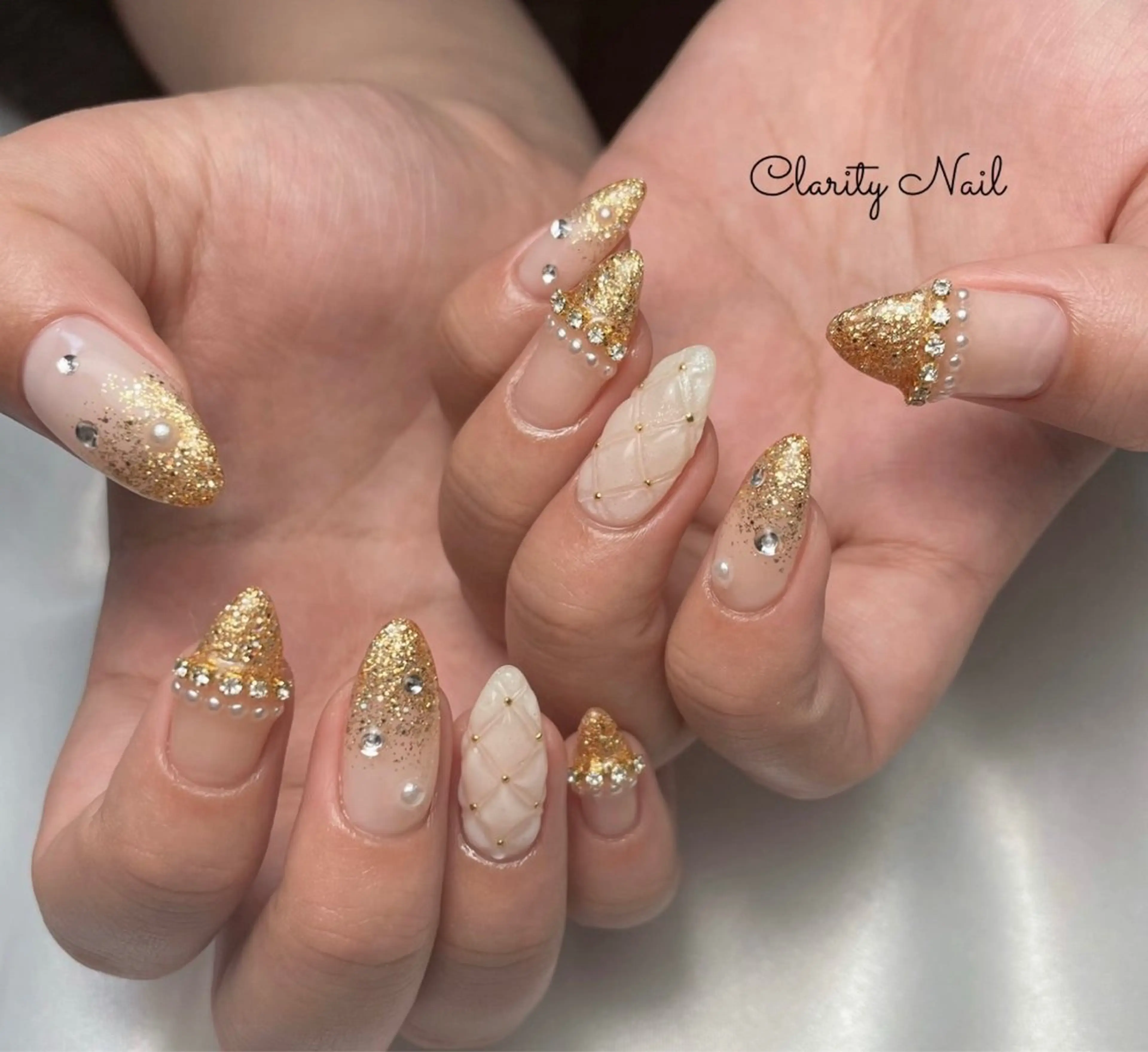 ネイル アートネイル 持ち込み ハンドネイル Clarity Nailのネイルデザイン