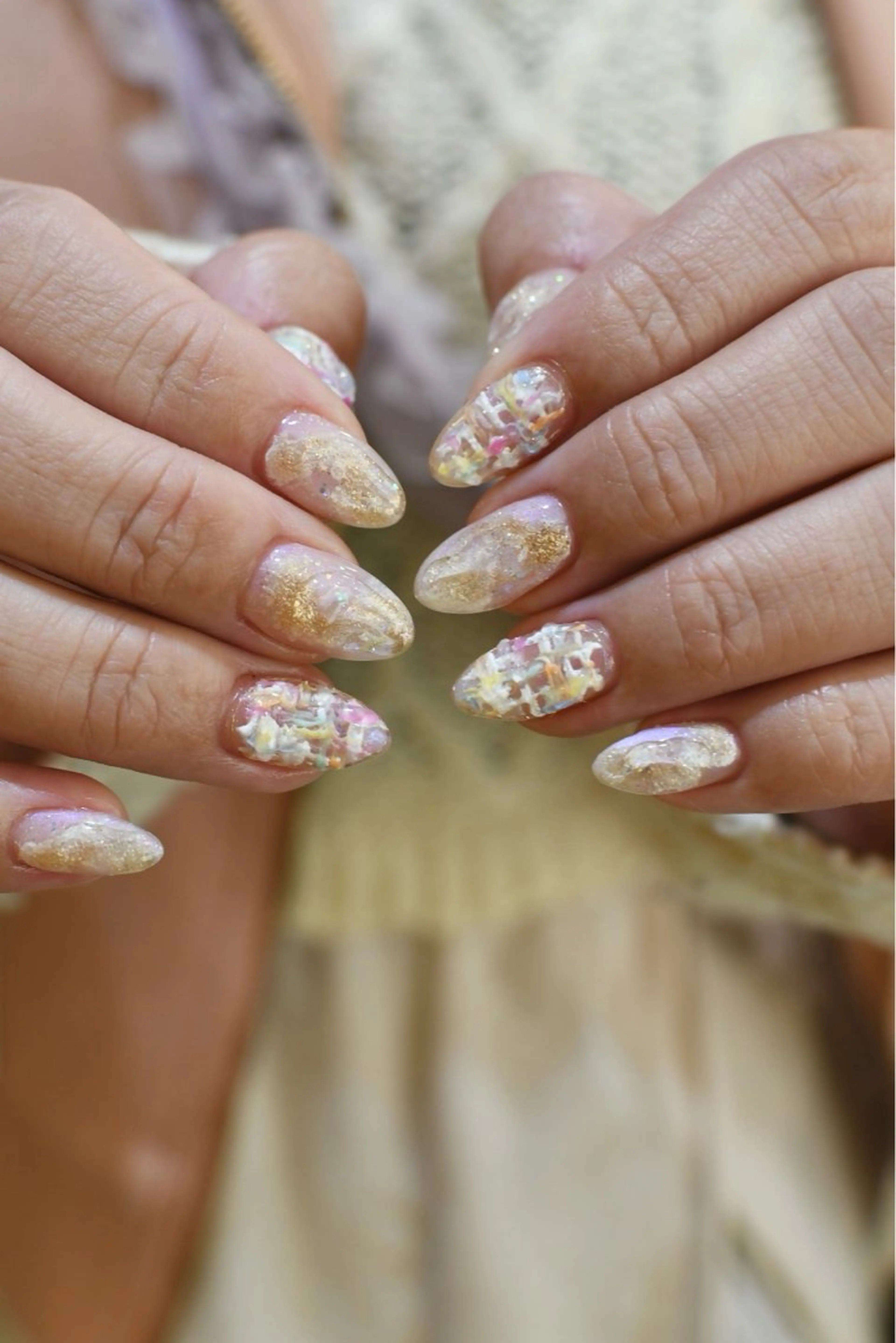 ネイル ニュアンスネイル ハンドネイル ハンドケア nuu 栄  /  シェアサロン所属・nuu栄 ユキ / 大人ニュアンスのネイルデザイン