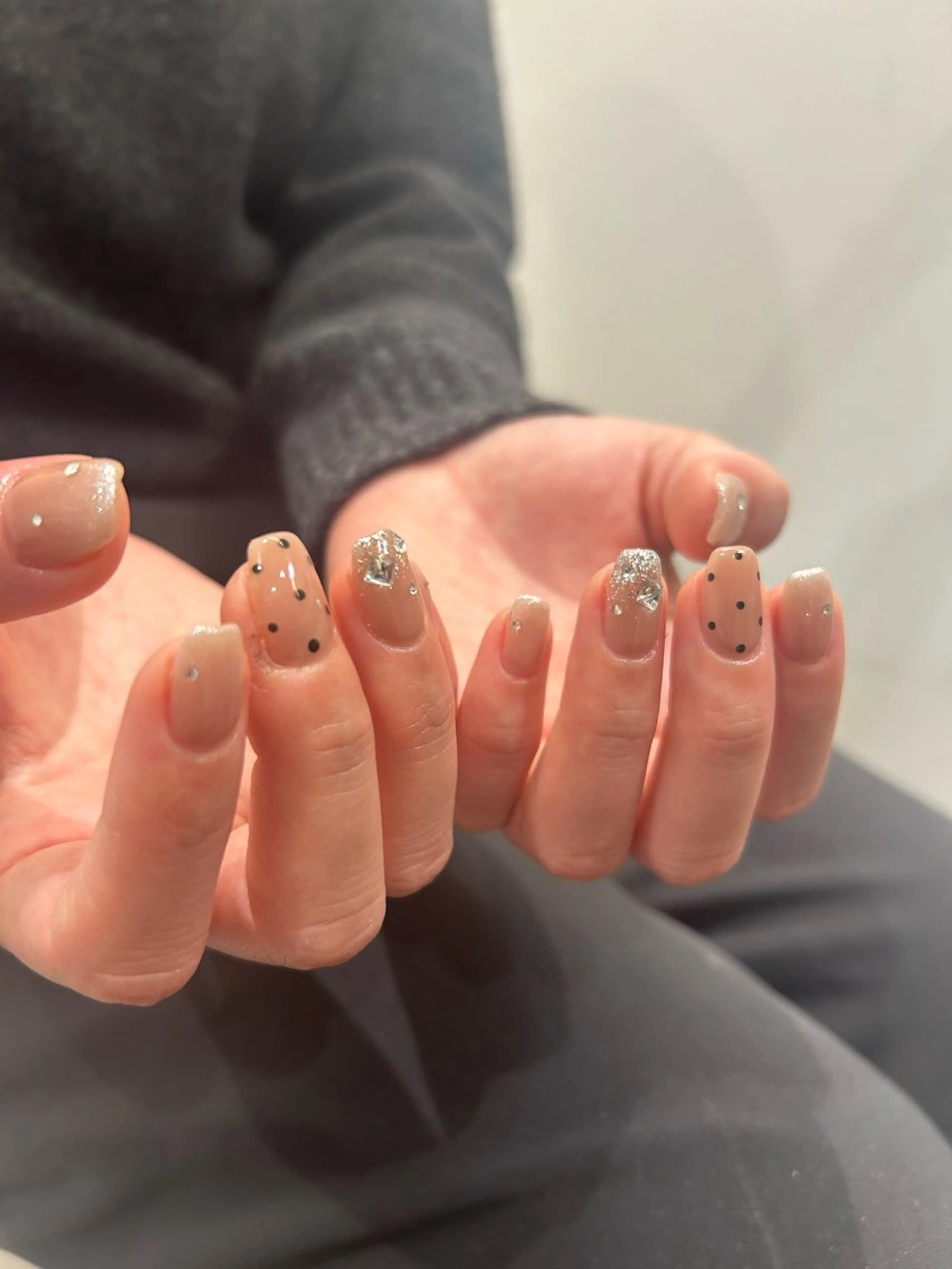 ネイル キラキラネイル tote. harunaのネイルデザイン