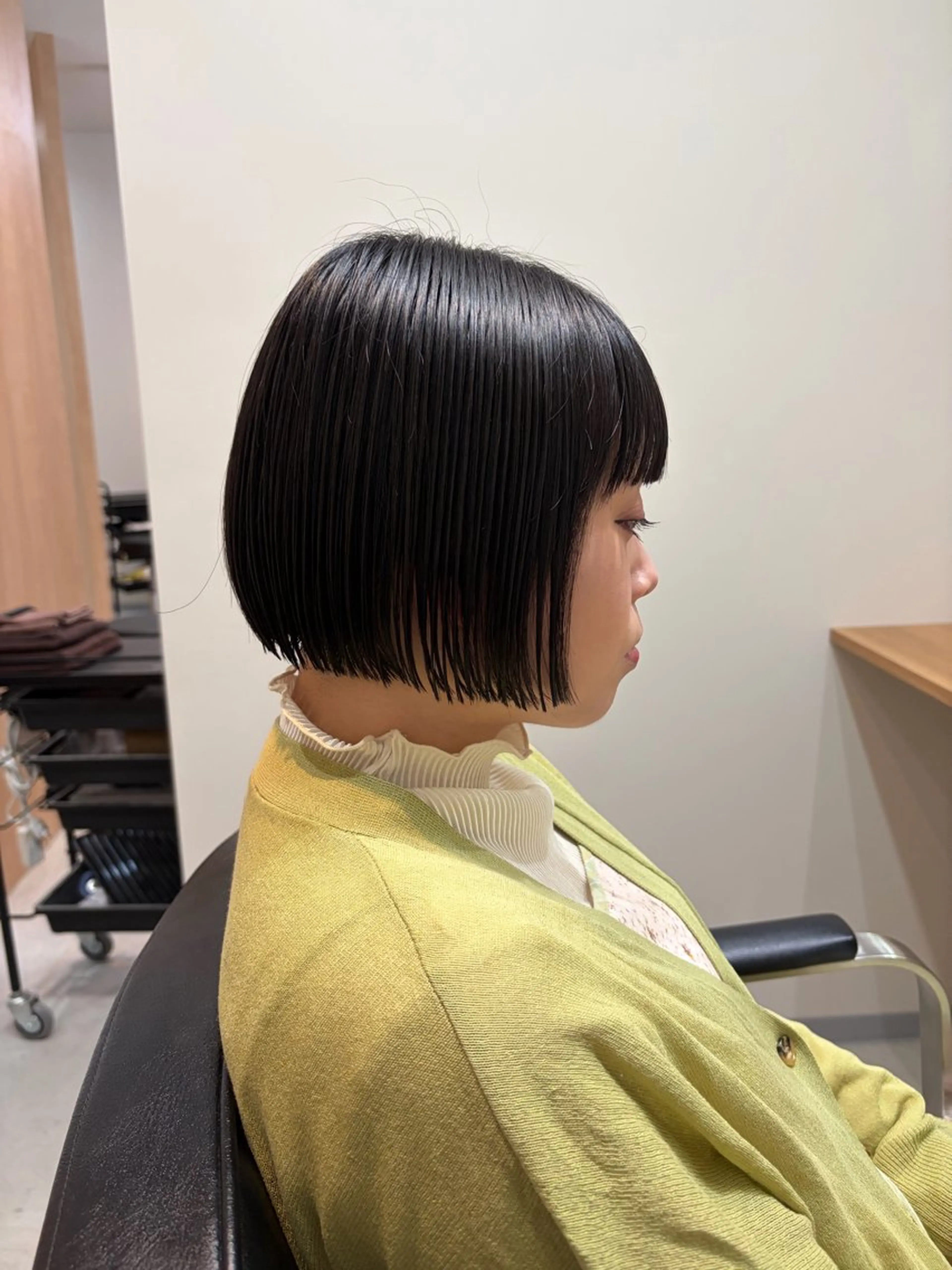 ショート ボブ カット トリートメント china/ボブ /似合わせカラーのヘアスタイル