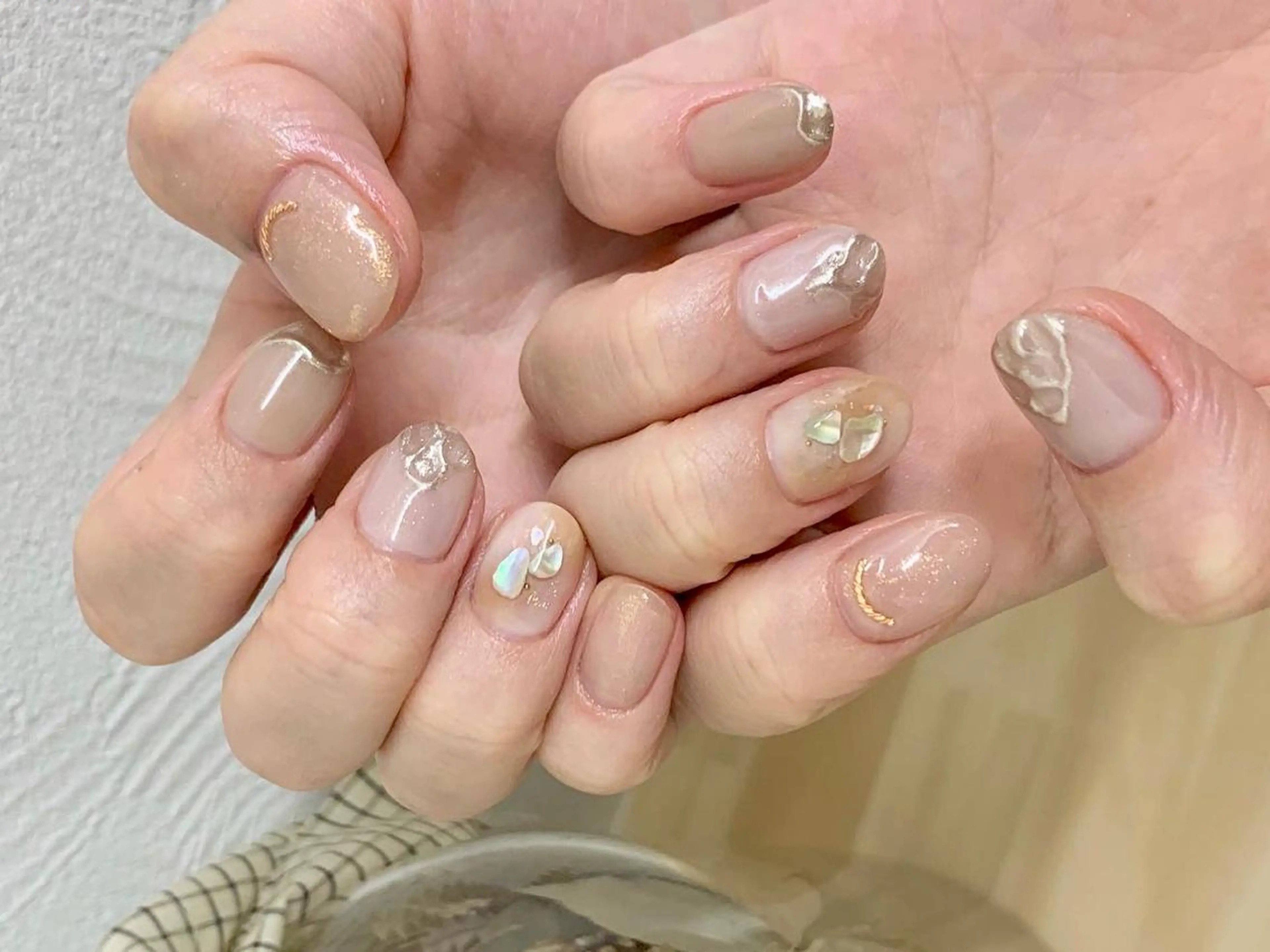 ネイル 新宿ニュアンスネイル makotoのネイルデザイン