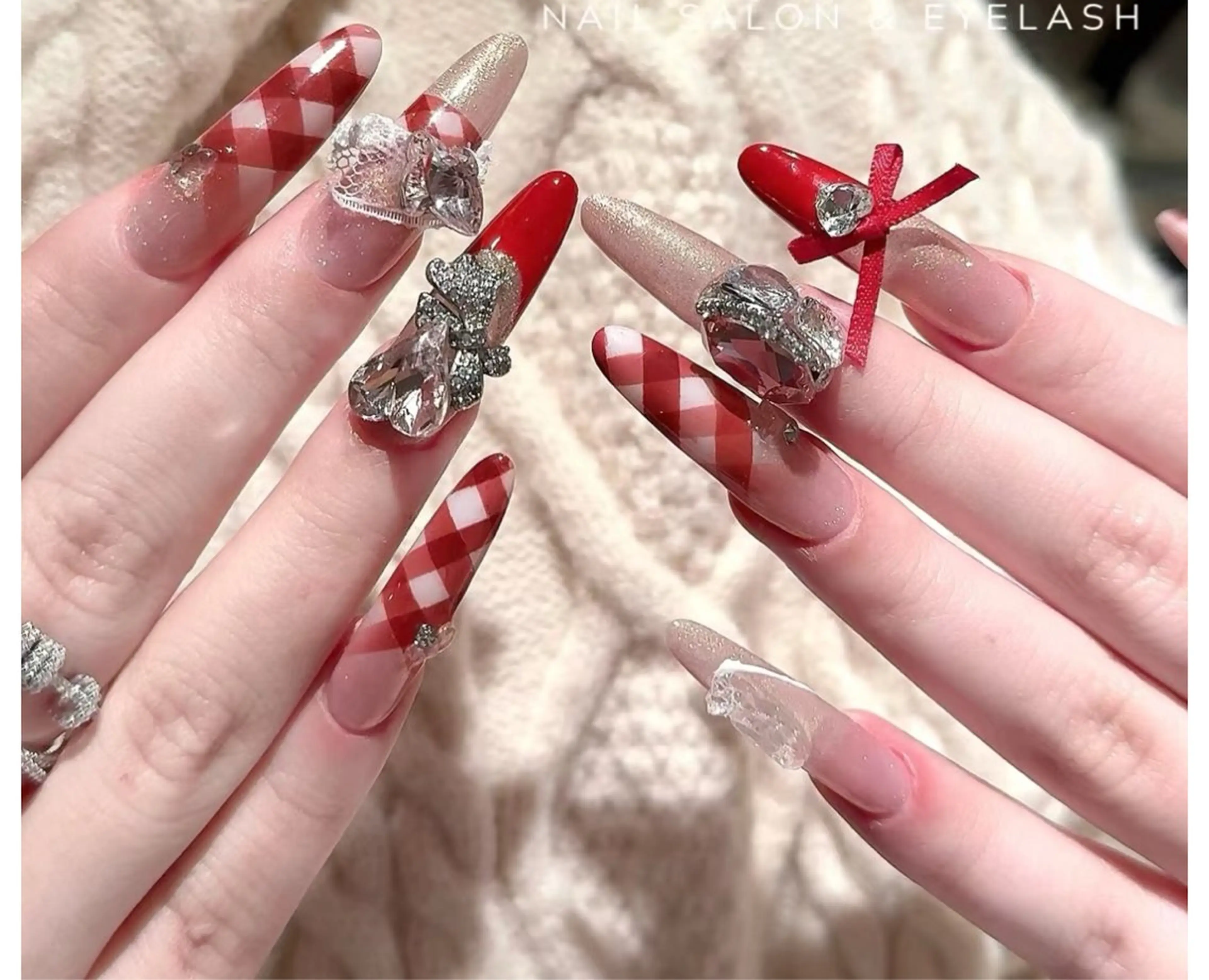 ネイル 長さだし専門店 M2　rikaのネイルデザイン