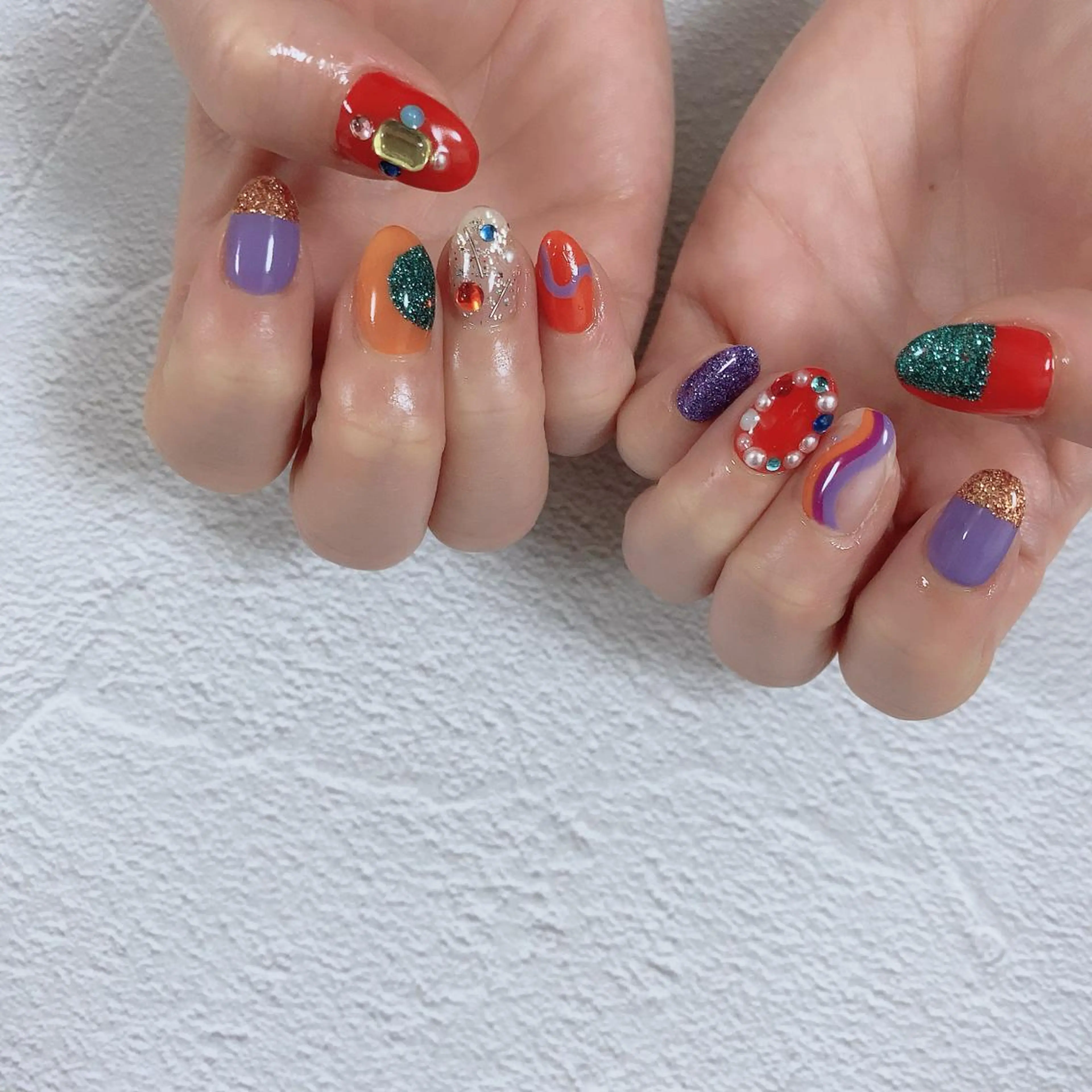 ネイル ハンドネイル SOL NAILのネイルデザイン