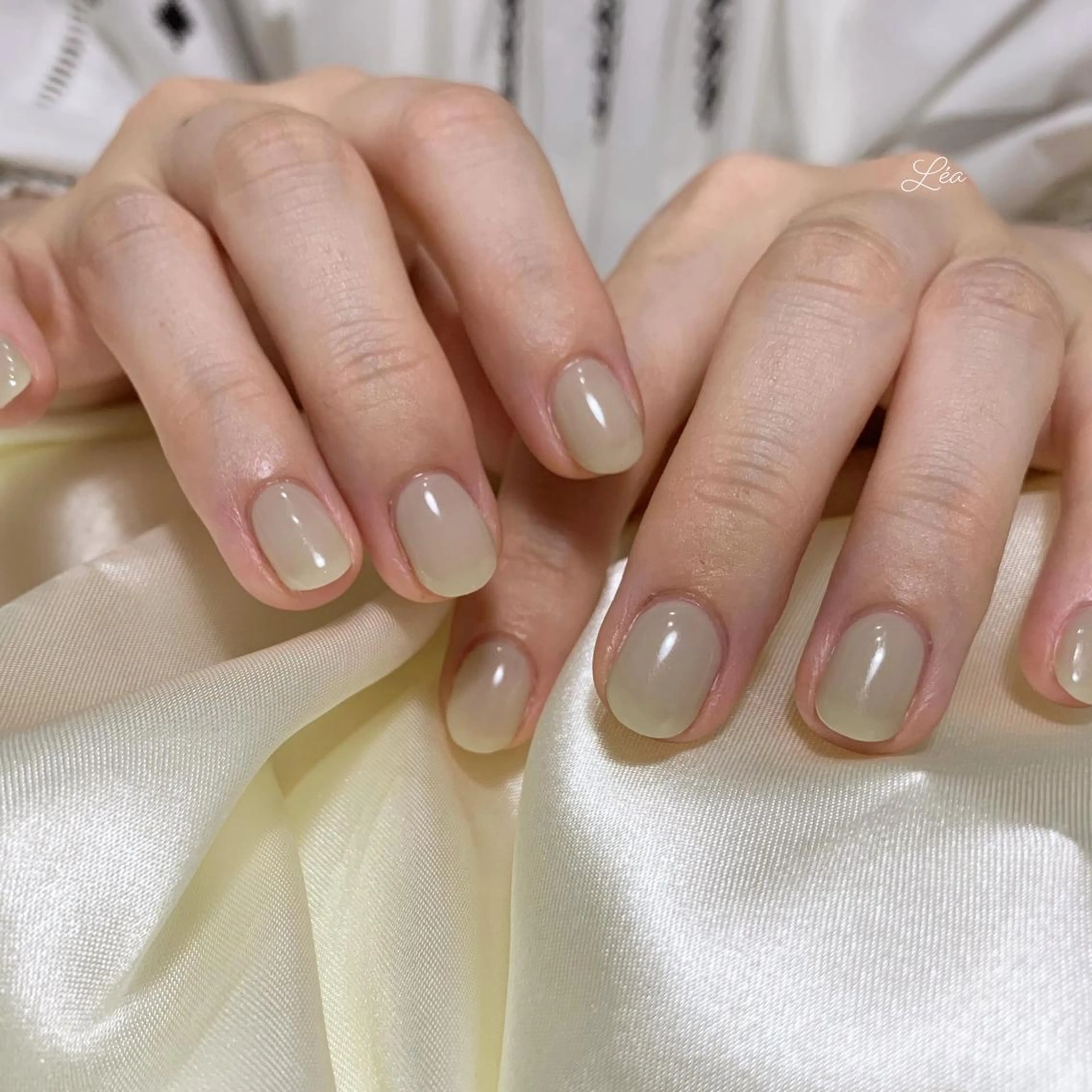ネイル ジェルネイル パラジェル Léa nailのネイルデザイン