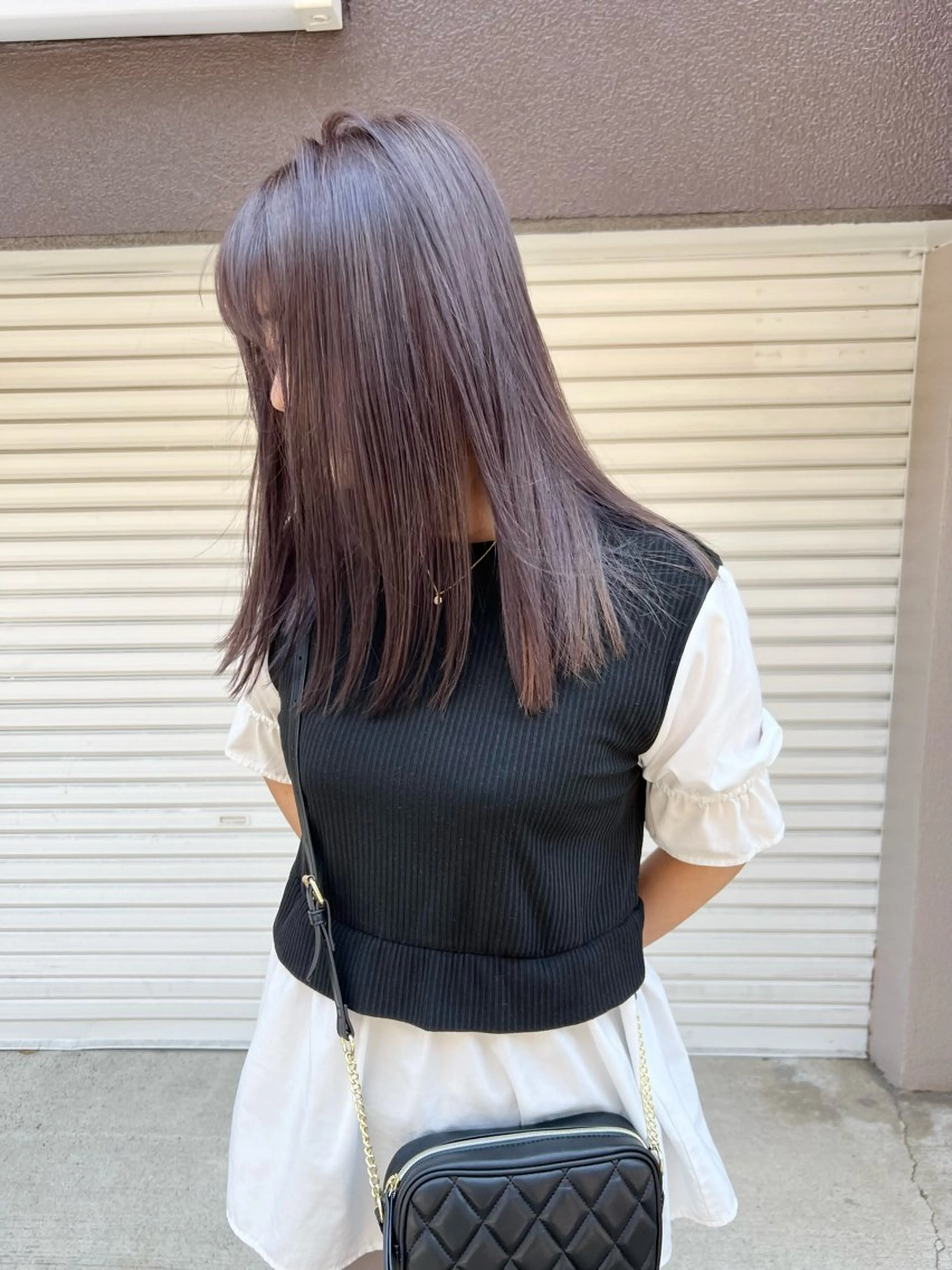 セミロング カラー カット ヘアカラー トリートメント 樫原裕二/レイヤー カット/透明感カラーのヘアスタイル