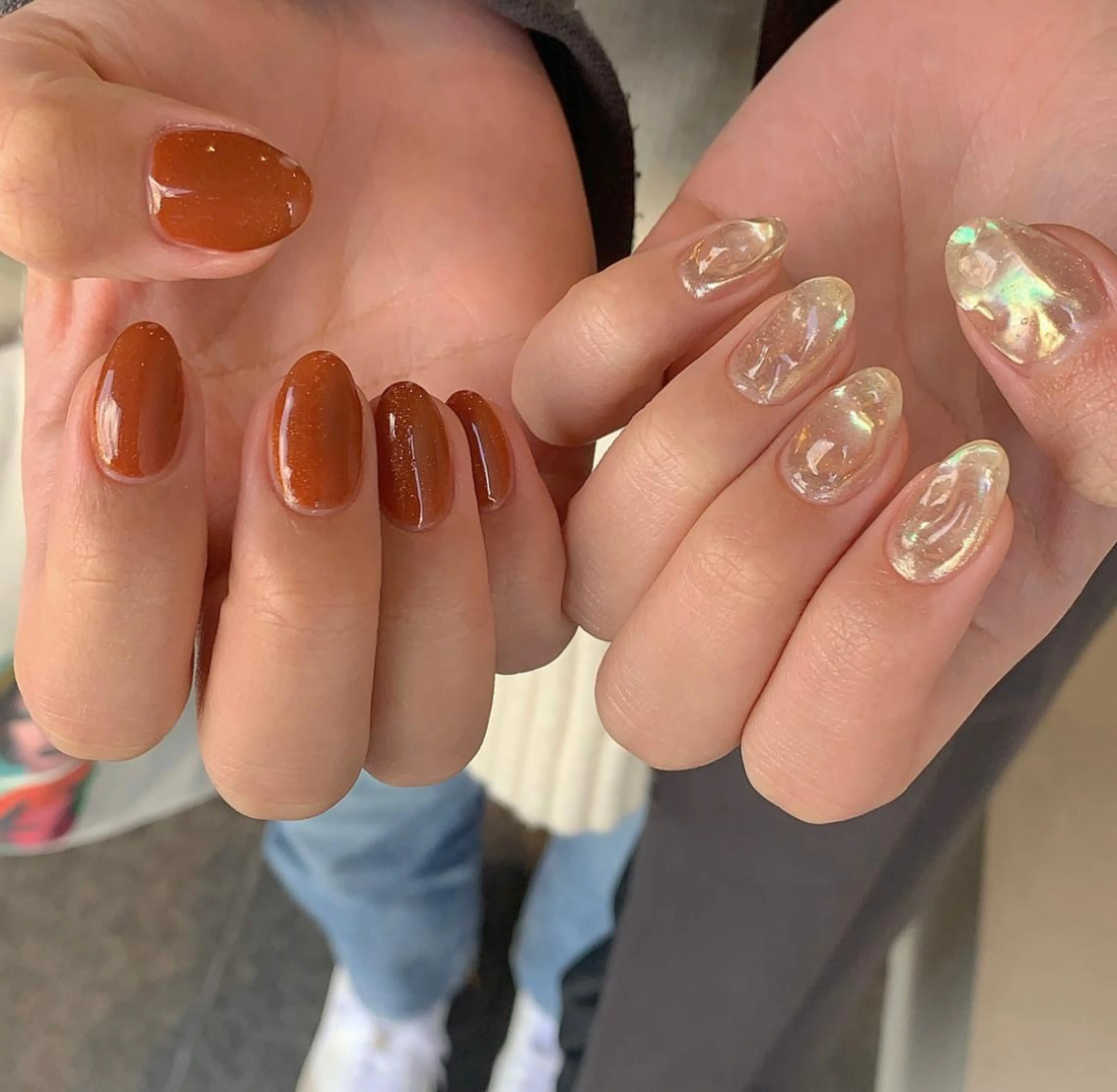 ネイル ハンドネイル にしぐち はるかのネイルデザイン