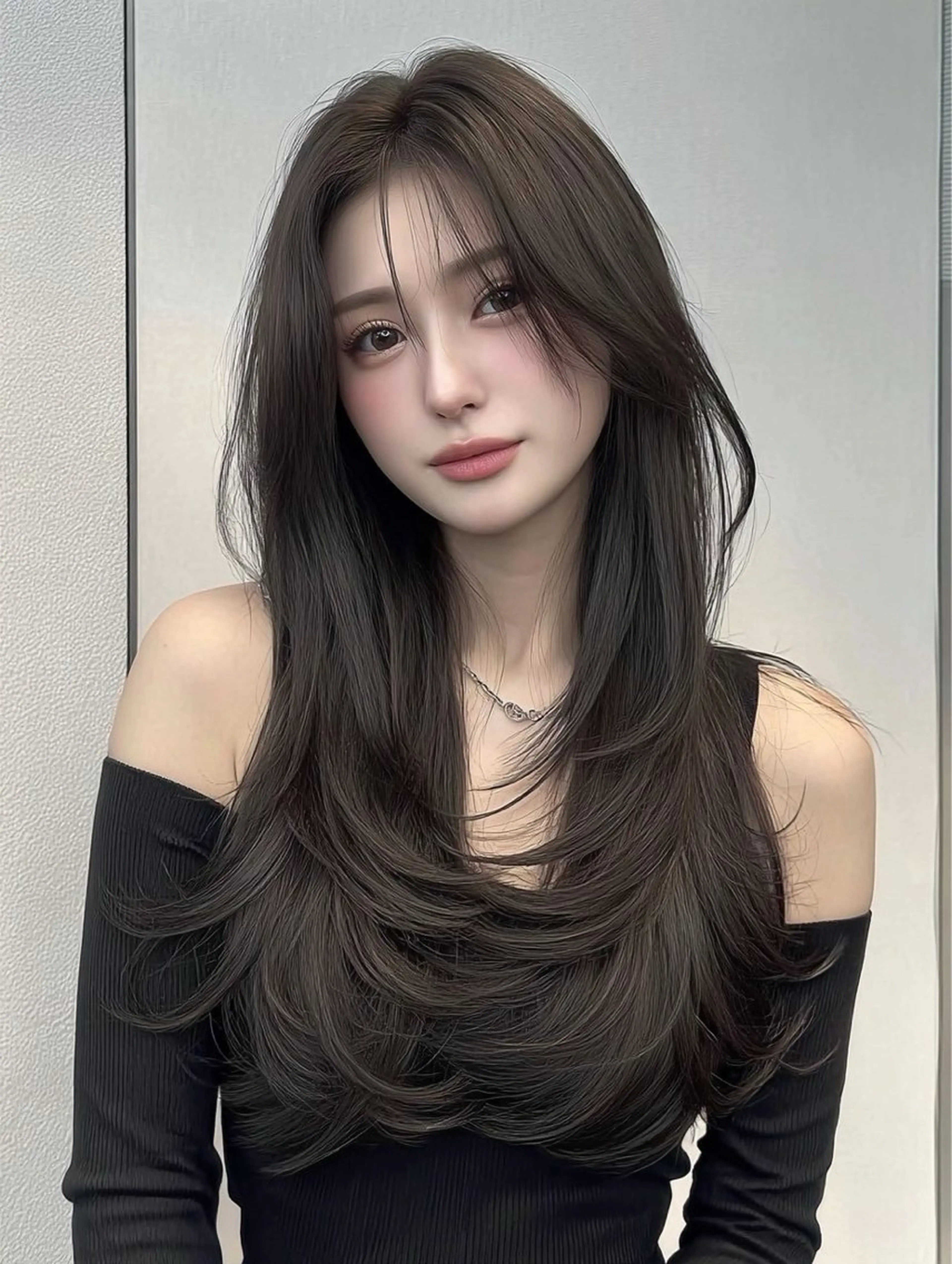 セミロング カラー 透明感カラー ハイトーンカラー インナーカラー ボブ 髪質改善 カット ヘアカラー ハイトーン/ブリーチ /reitのヘアスタイル