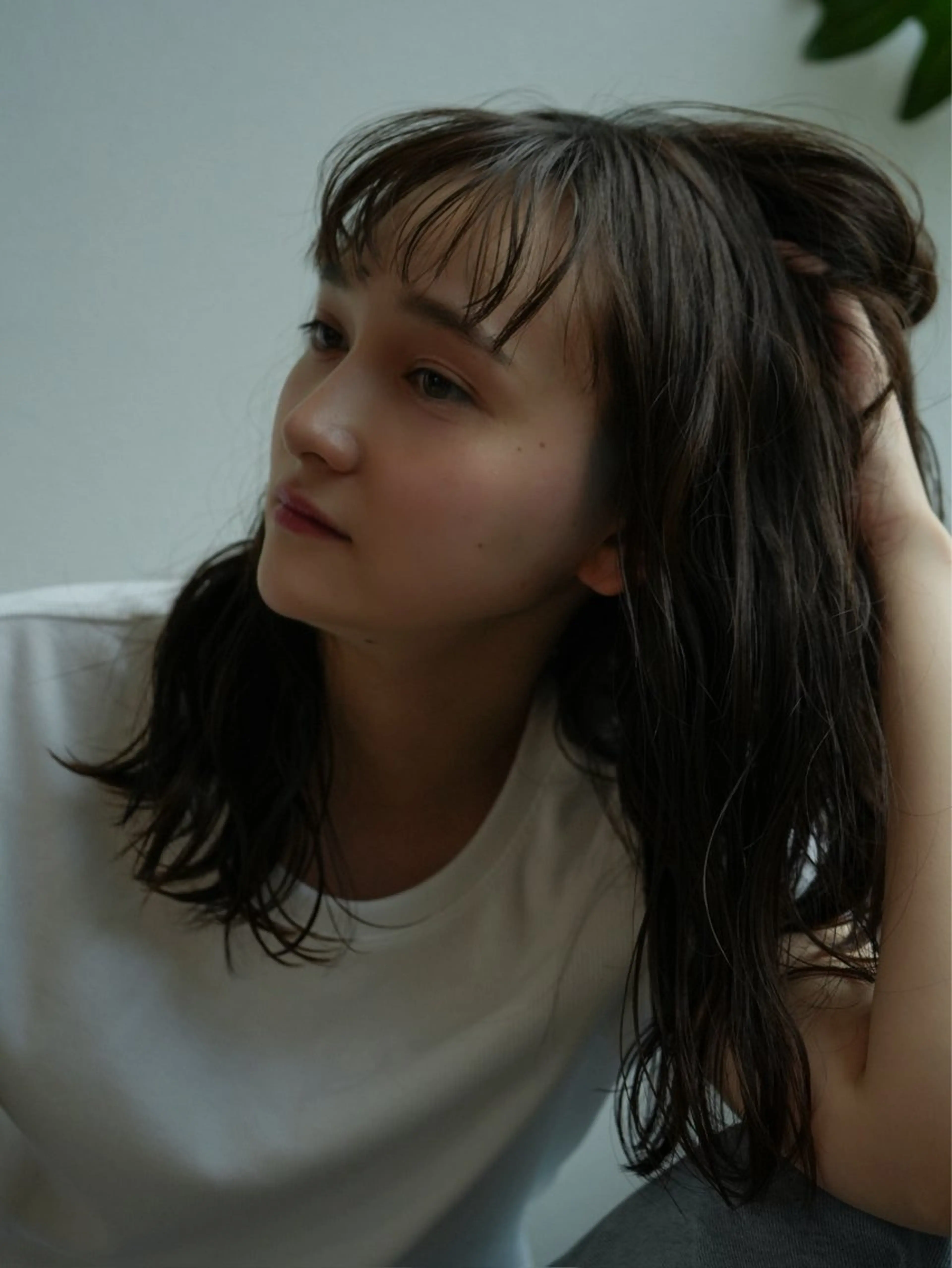 ミディアム ヘアアレンジ 檜山 知可子のヘアスタイル
