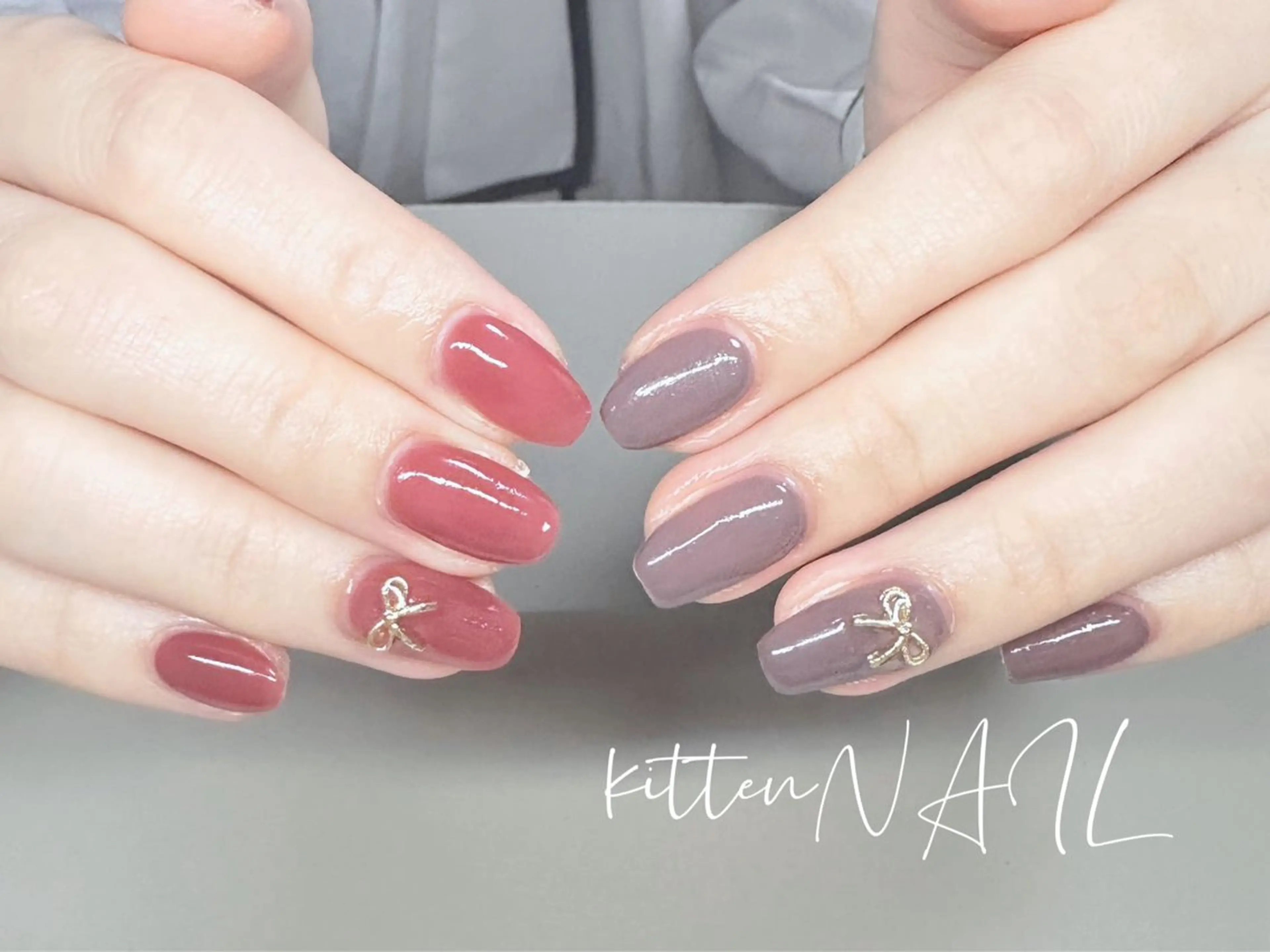 ネイル コネコネイルサロン モデル用のネイルデザイン