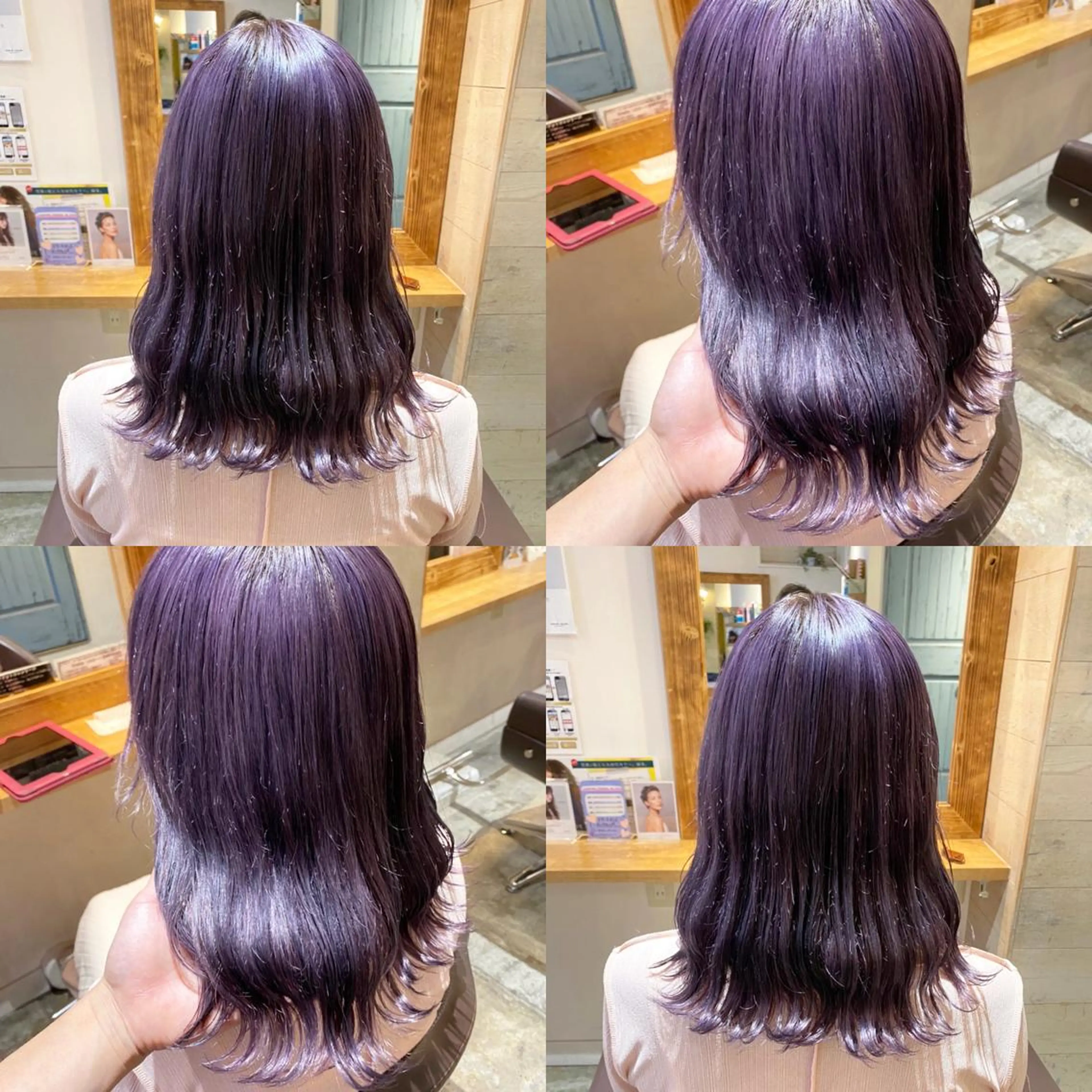 ミディアム カラー カット 縮毛矯正 トリートメント レイヤー×髪質改善 マネージャー安藤光司のヘアスタイル