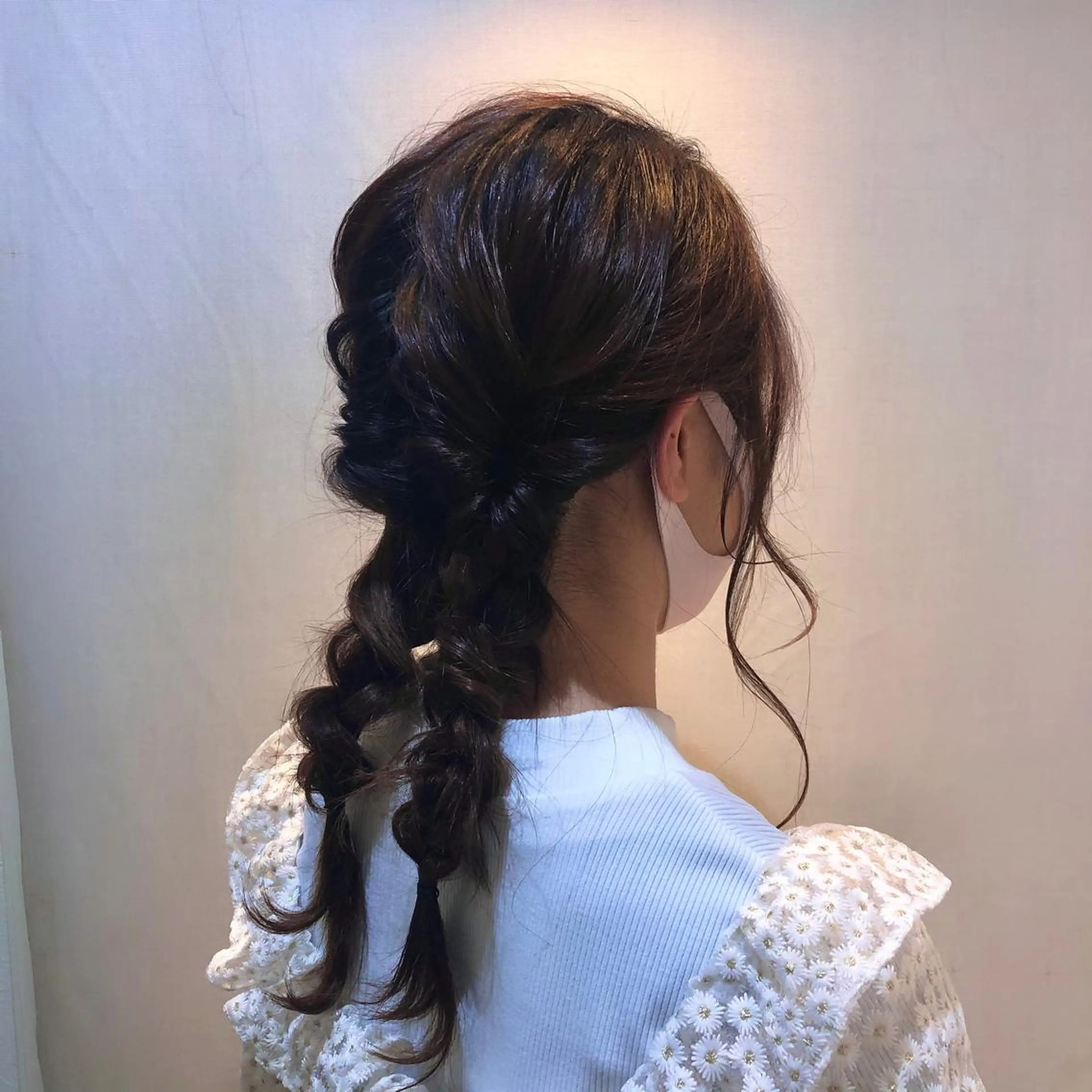 ロング ヘアアレンジ 鶴﨑 美優亜のヘアスタイル